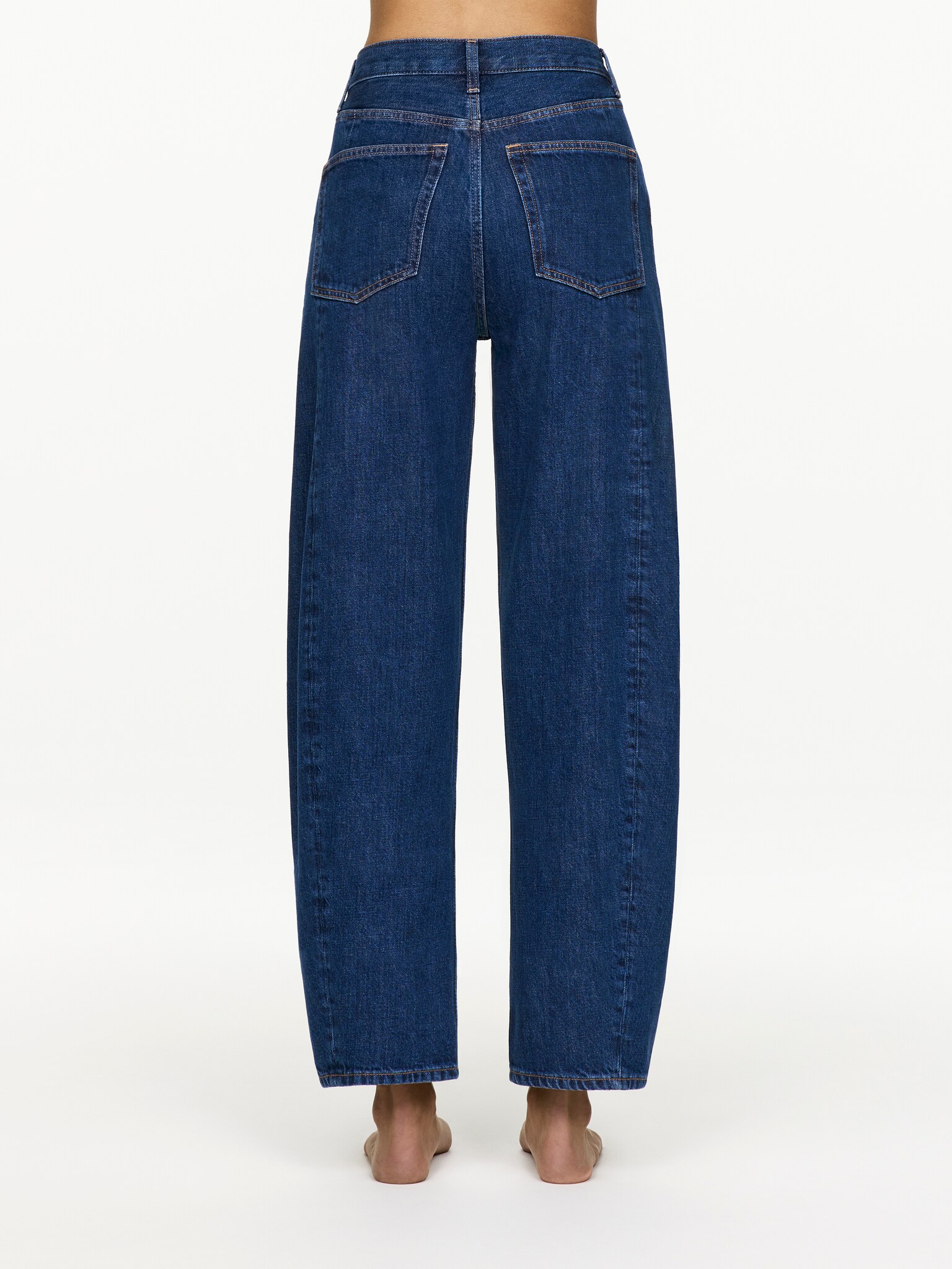 Jean barrel BLOOM - Bleu/Blanc/Noir - 4