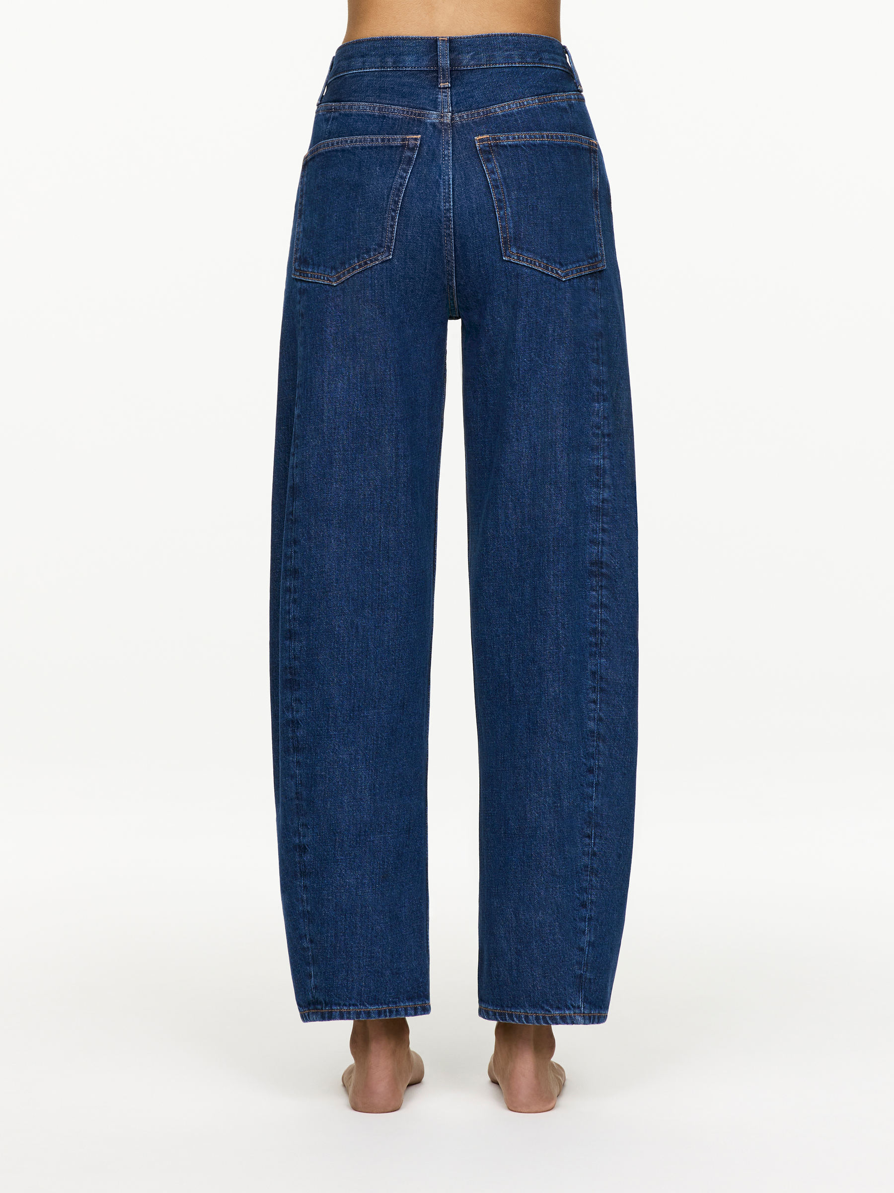 BLOOM Barrel Jeans-#2E3036-16812