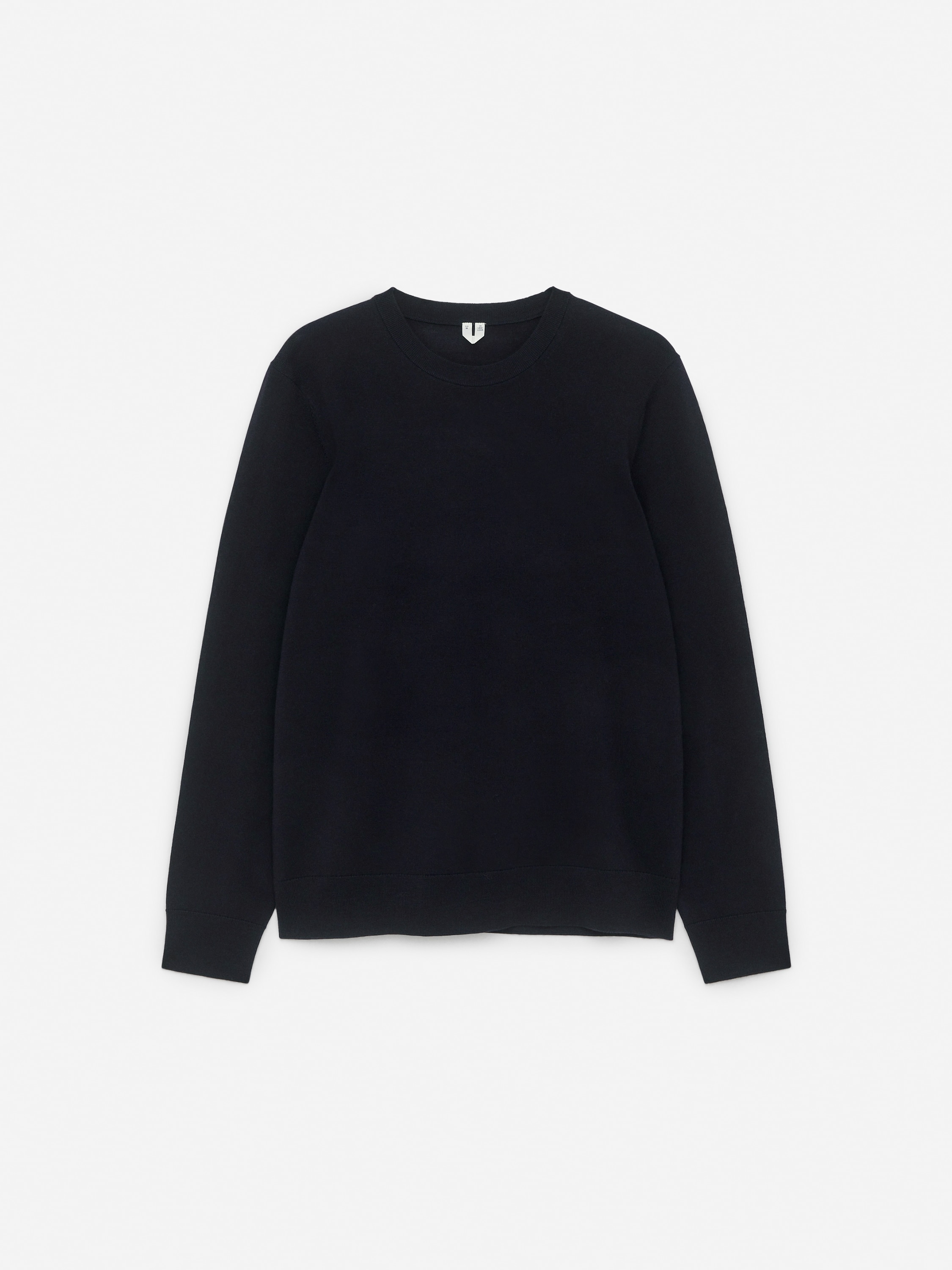 Fine Knit Merino Jumper - Donkerblauw/Dark Green/Grey Melange/Dark Brown/Dark Mole/Dark Grey Melange/Black