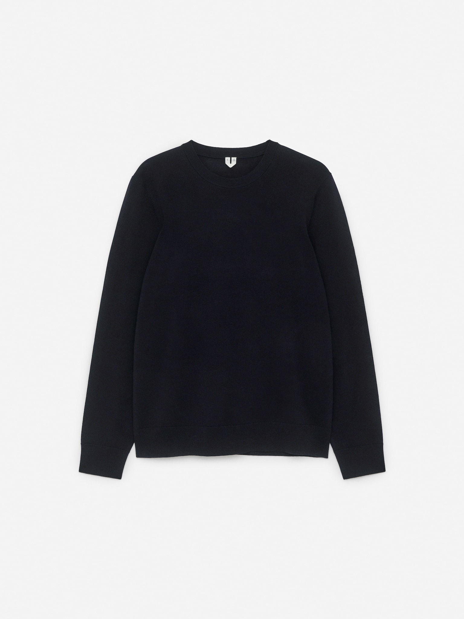 Fine Knit Merino Jumper - Dark Blue/Grey Melange/Dark Brown/Dark Green - 2