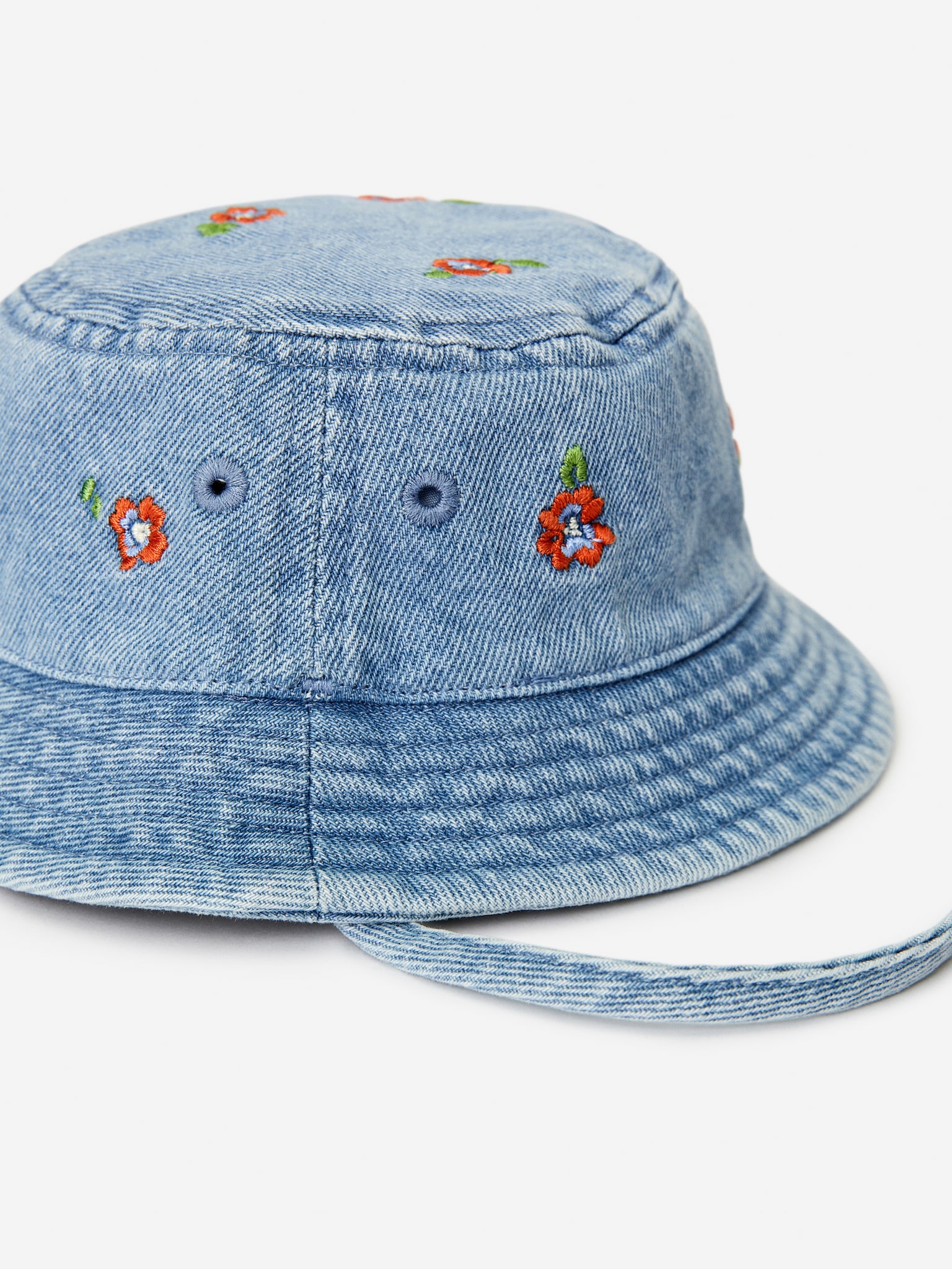 Newborn Baby Bucket Hat - Blue - 2