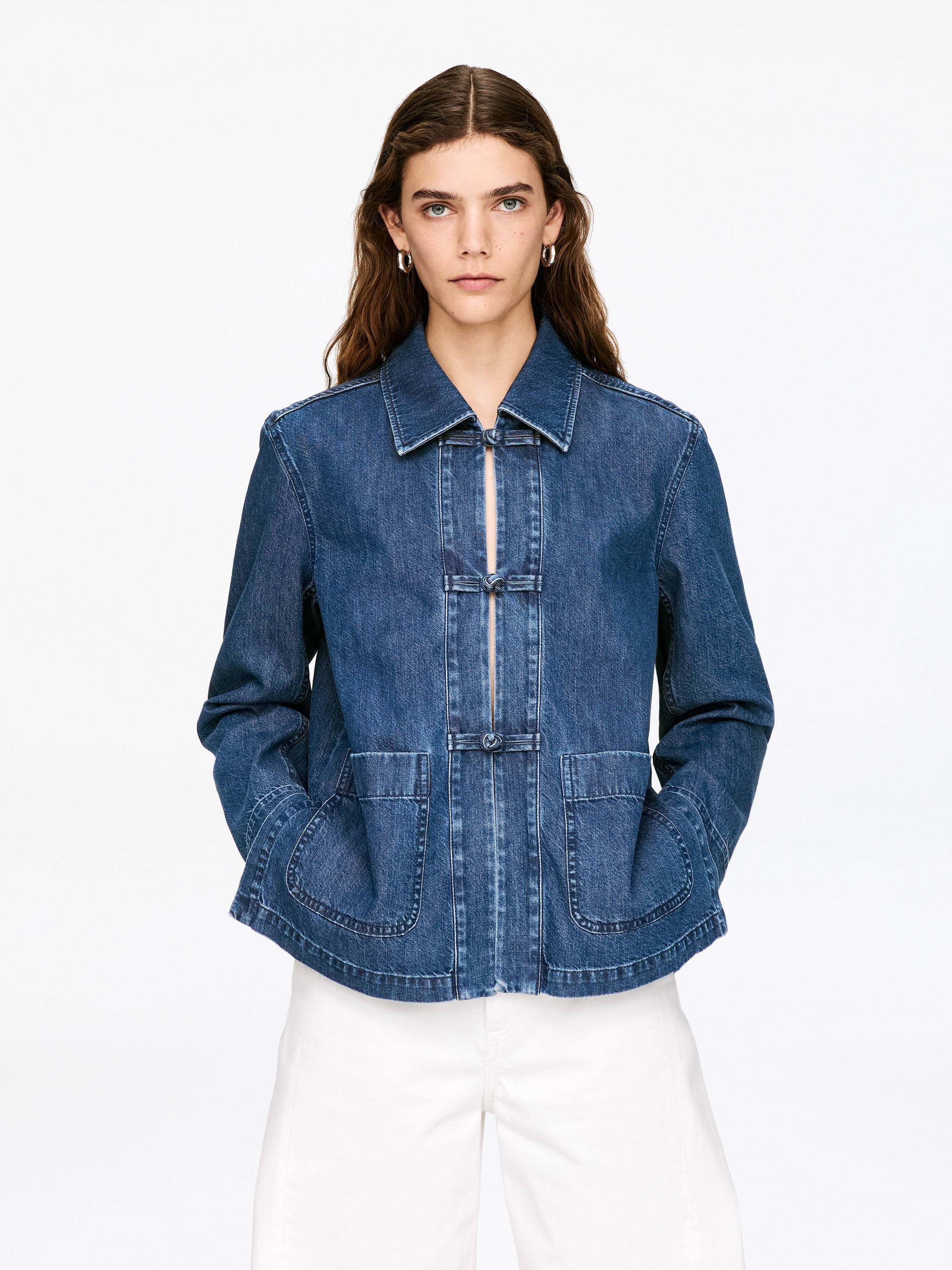 Denim Twill Shirt - Blue