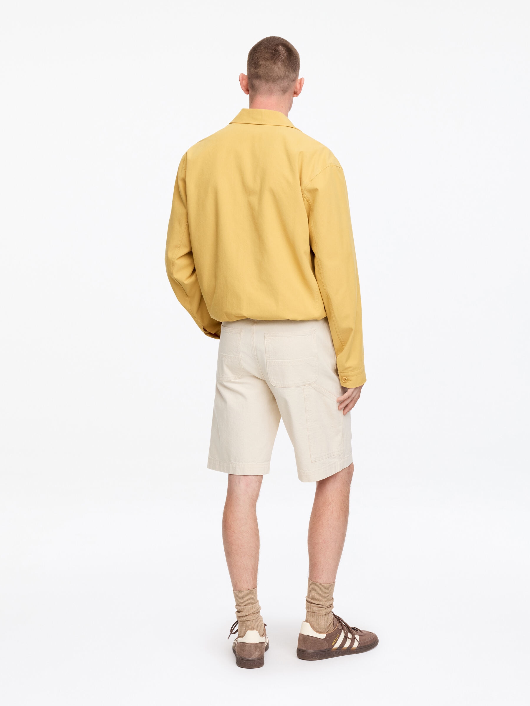 Jeansshorts im Workwear-Look - Ecru - Relaxed Fit - Herren - StillMedia/Lookbook - 2
