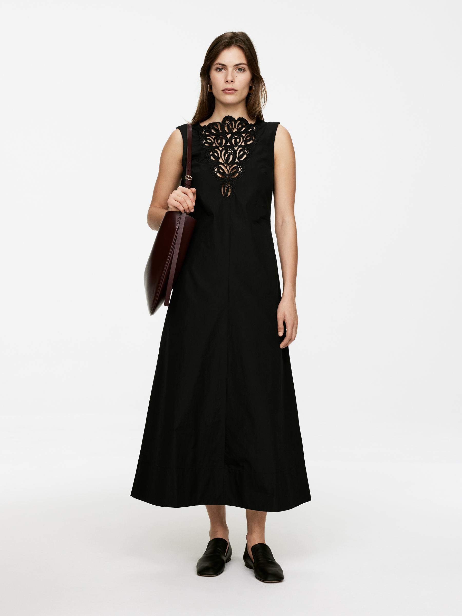 Besticktes Kleid - Schwarz - Regular Fit - Women - StillMedia/Lookbook - 6