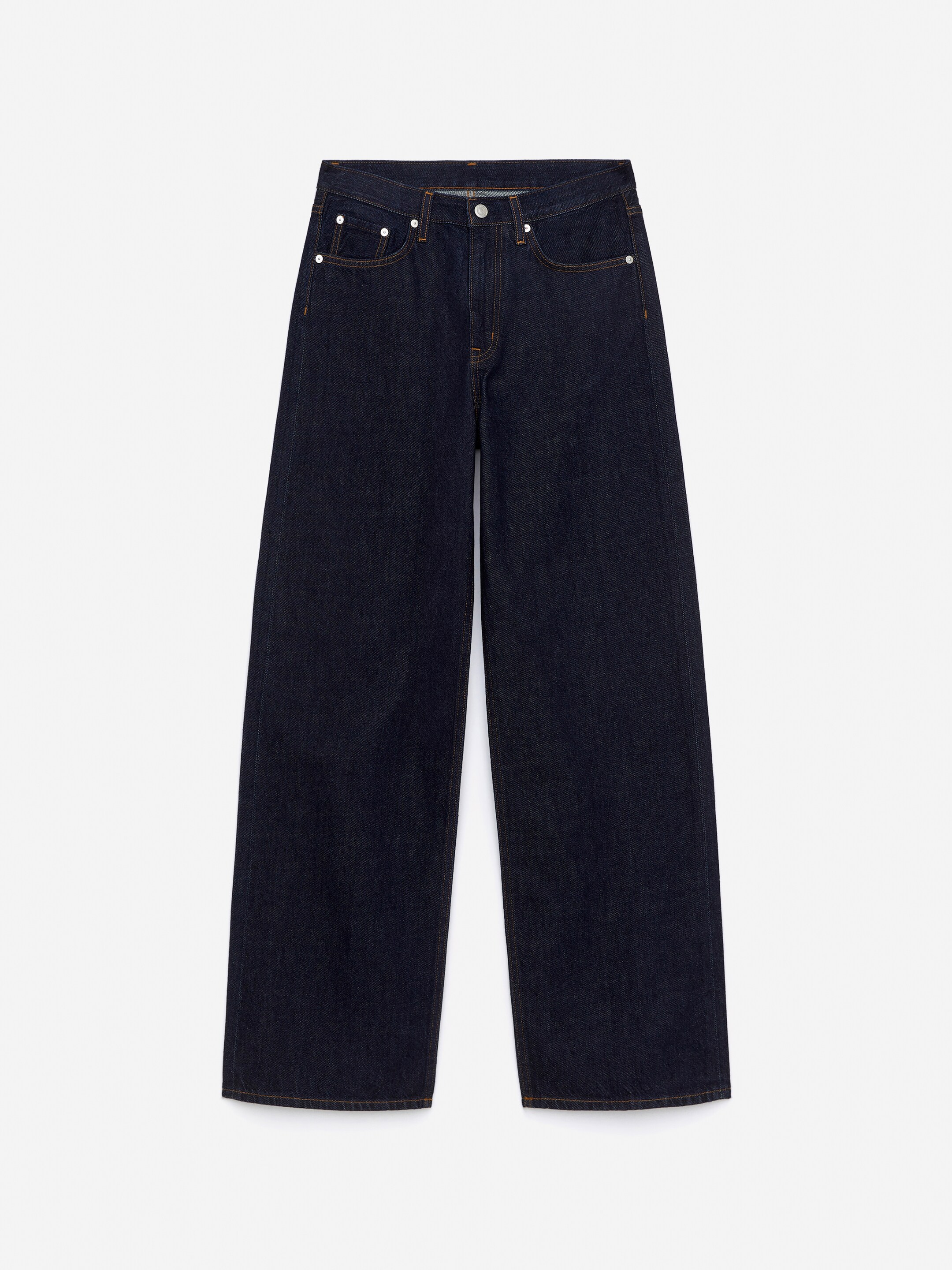 Ver imagen más grande: Vaqueros wide CORAL - Azul oscuro - MUJER | H&M ES 5