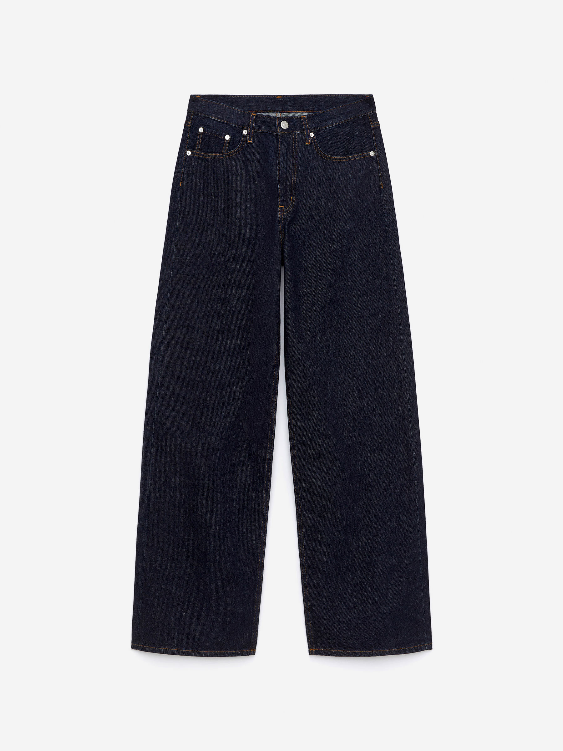 CORAL Wide Jeans-Blue-16286