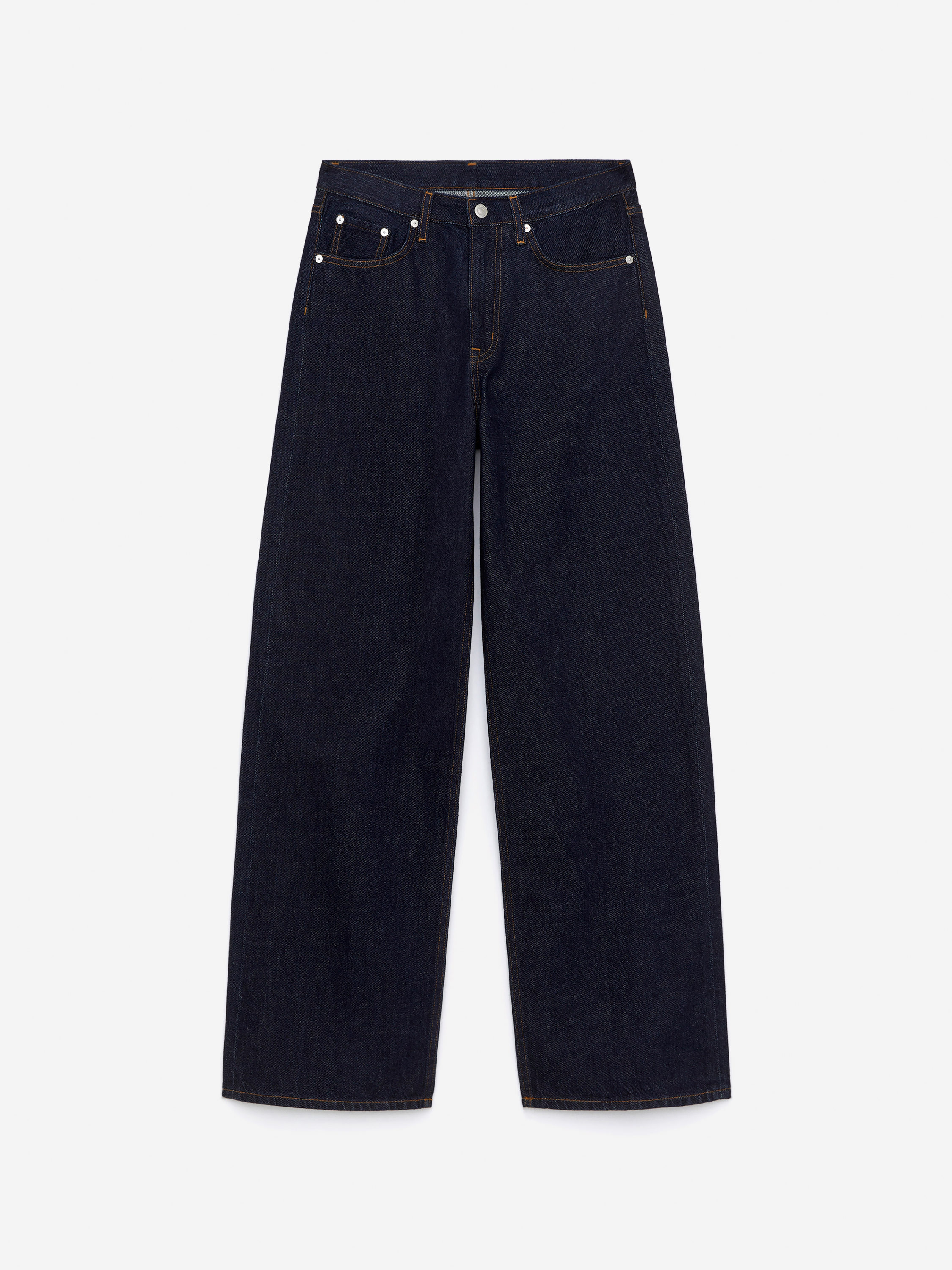 CORAL Wide Jeans-#2E3036-16286