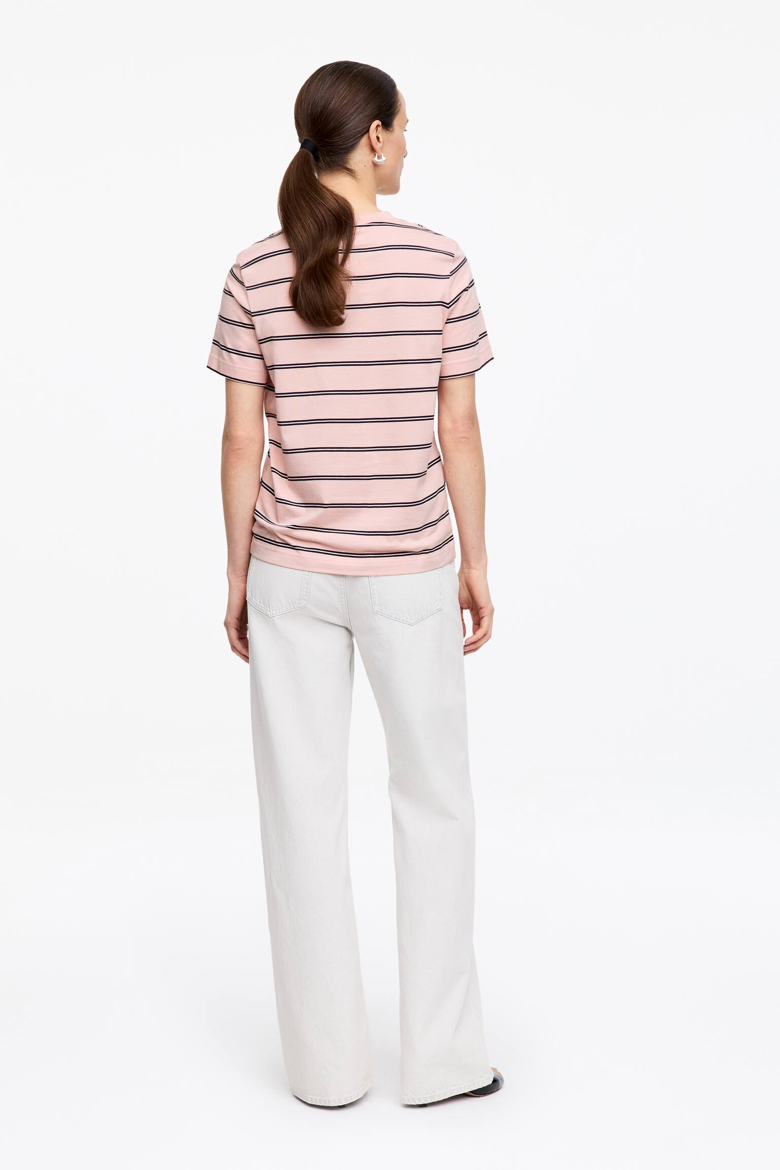 LILY T-shirt - Rosa/lila/Vit/mörkblå/Röd/Mörkblå/Vit/Svart/Blå/vit/Grå/Melange/Röd/vit/Rosa - 3