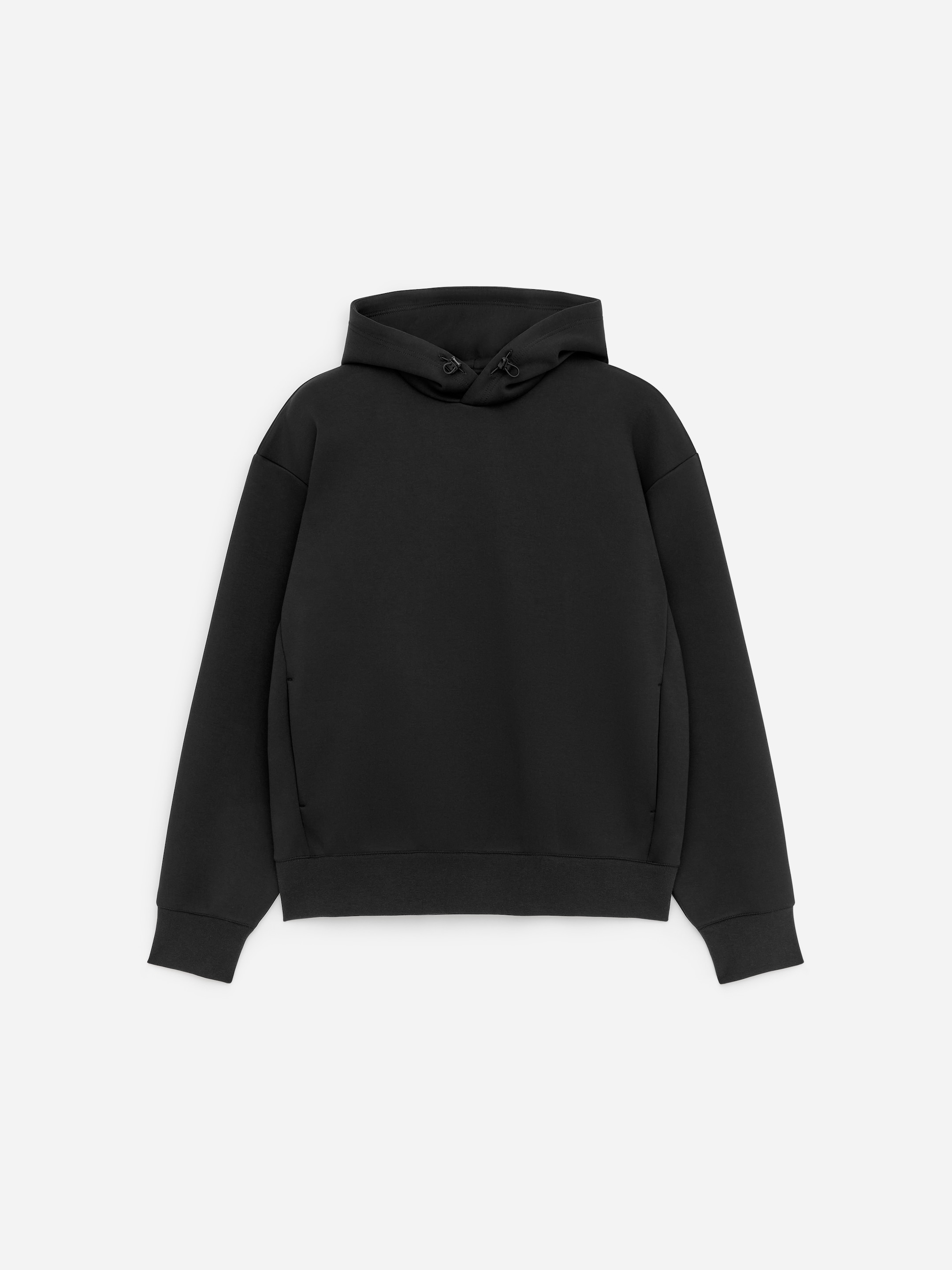 ARKET ACTIVE Hoodie - Black - Loose fit - Men - StillMedia/DescriptiveStillLife - 2