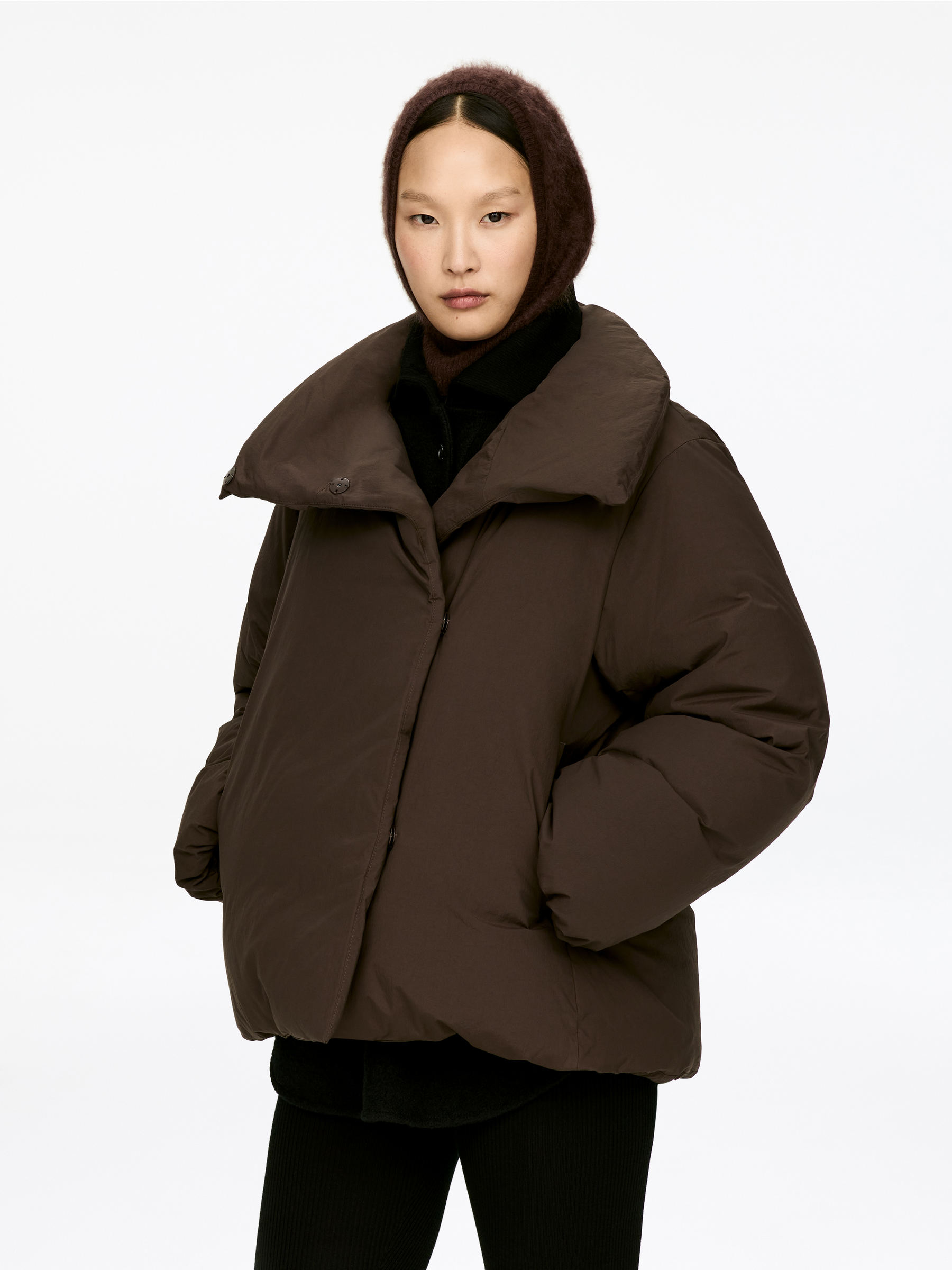 Cashmere Hood - Brown - Women - StillMedia/Lookbook - 3