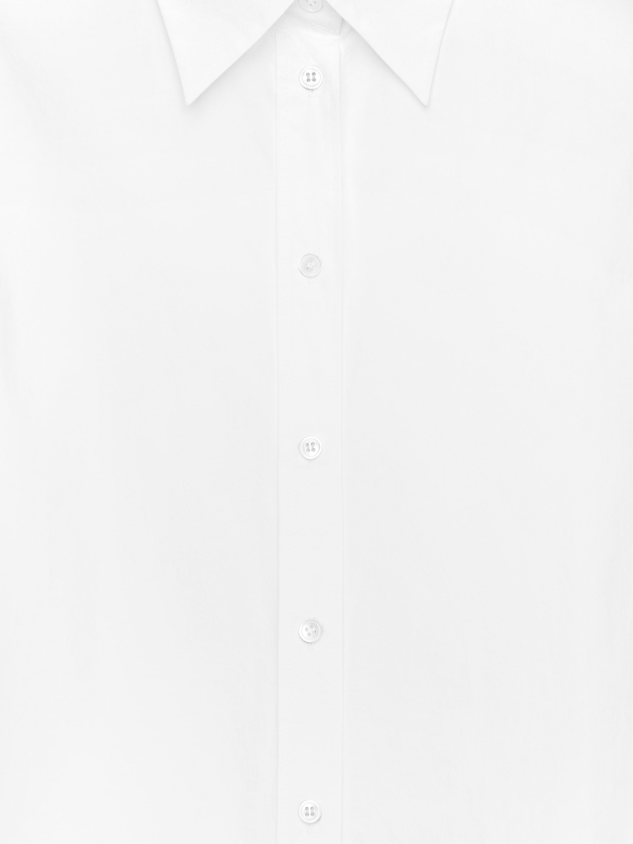 Volume-Sleeve Shirt - White - Regular fit - Women - StillMedia/DescriptiveDetail - 2