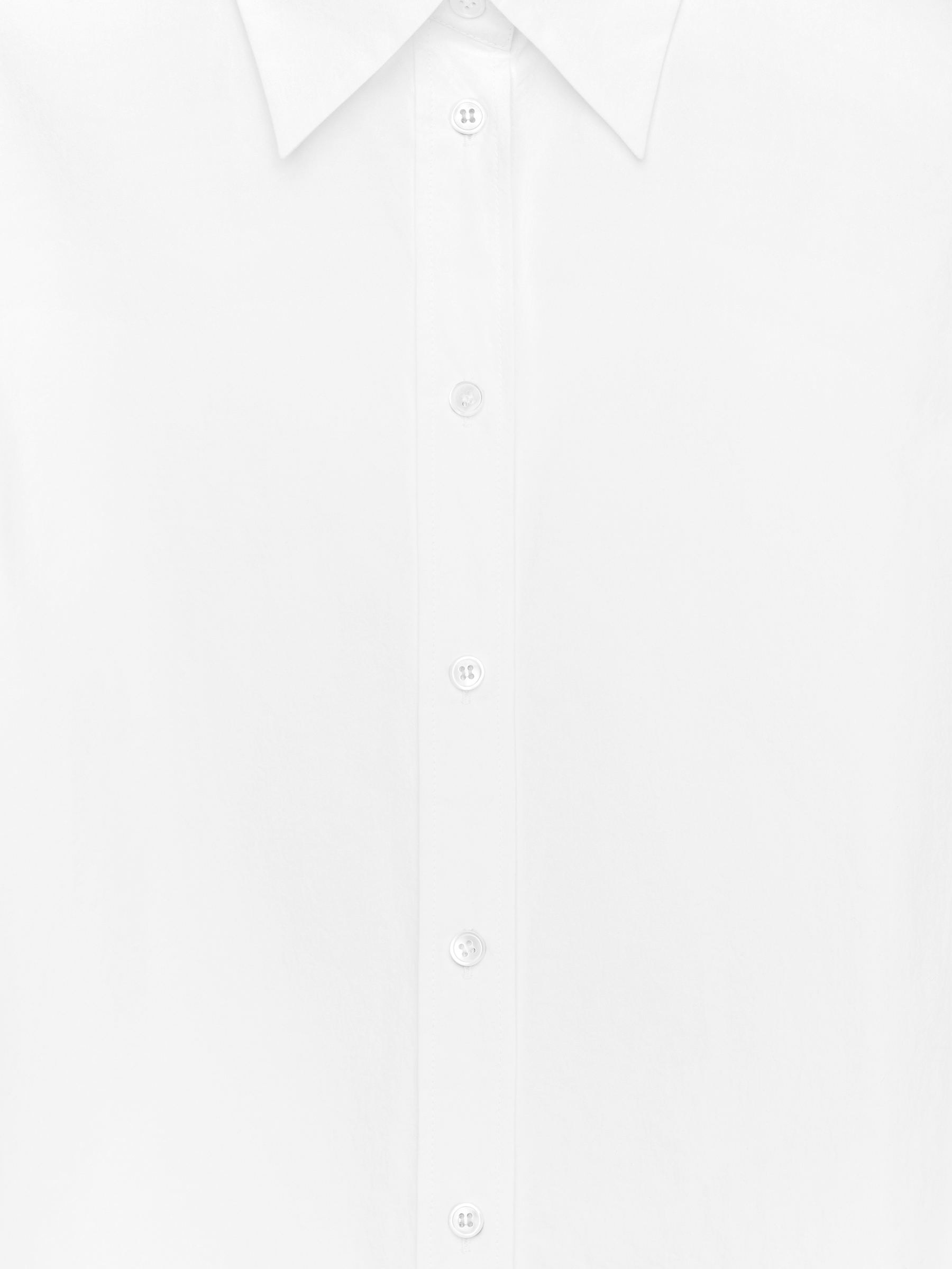 Volume-Sleeve Shirt - White - Regular fit - Women - StillMedia/DescriptiveDetail - 2