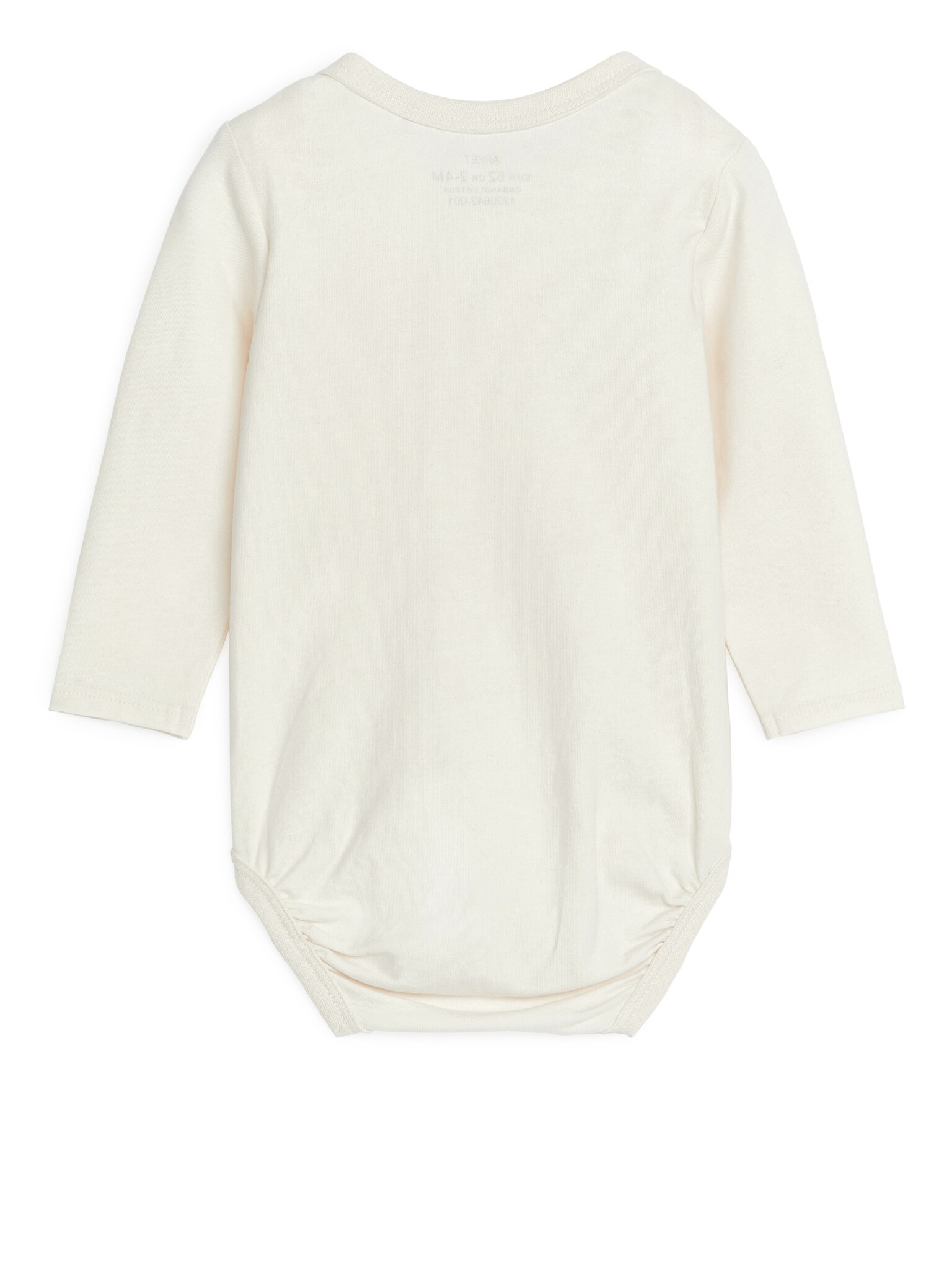 Newborn Soft Cotton Bodysuit - White - 2