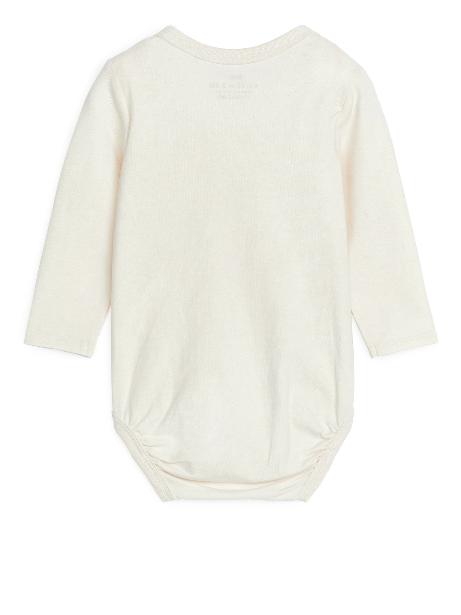 Body en coton doux pour nouveau-né - Blanc - 2