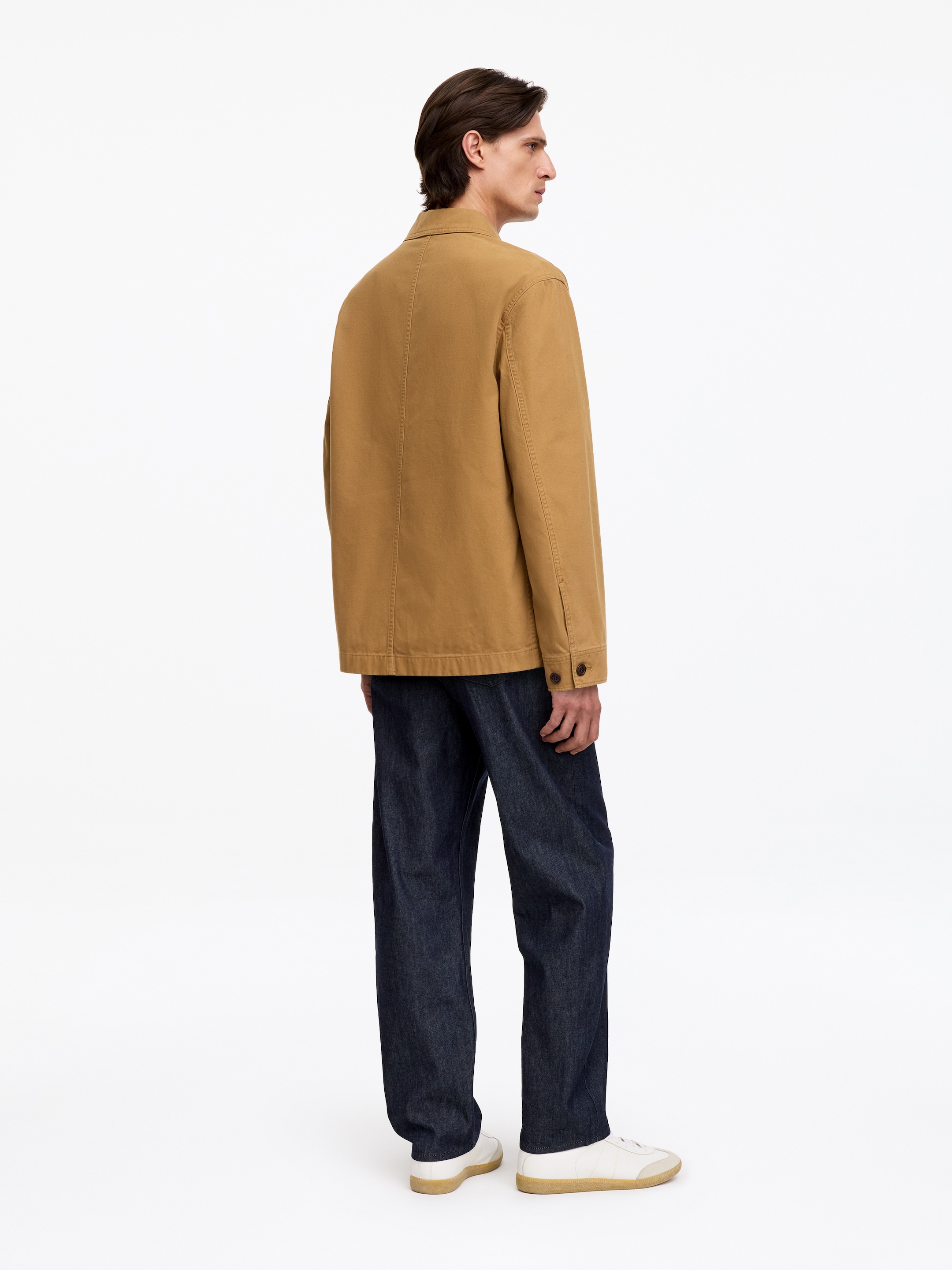 Utility Overshirt - Khaki - Regular fit - men - StillMedia/Lookbook - 3