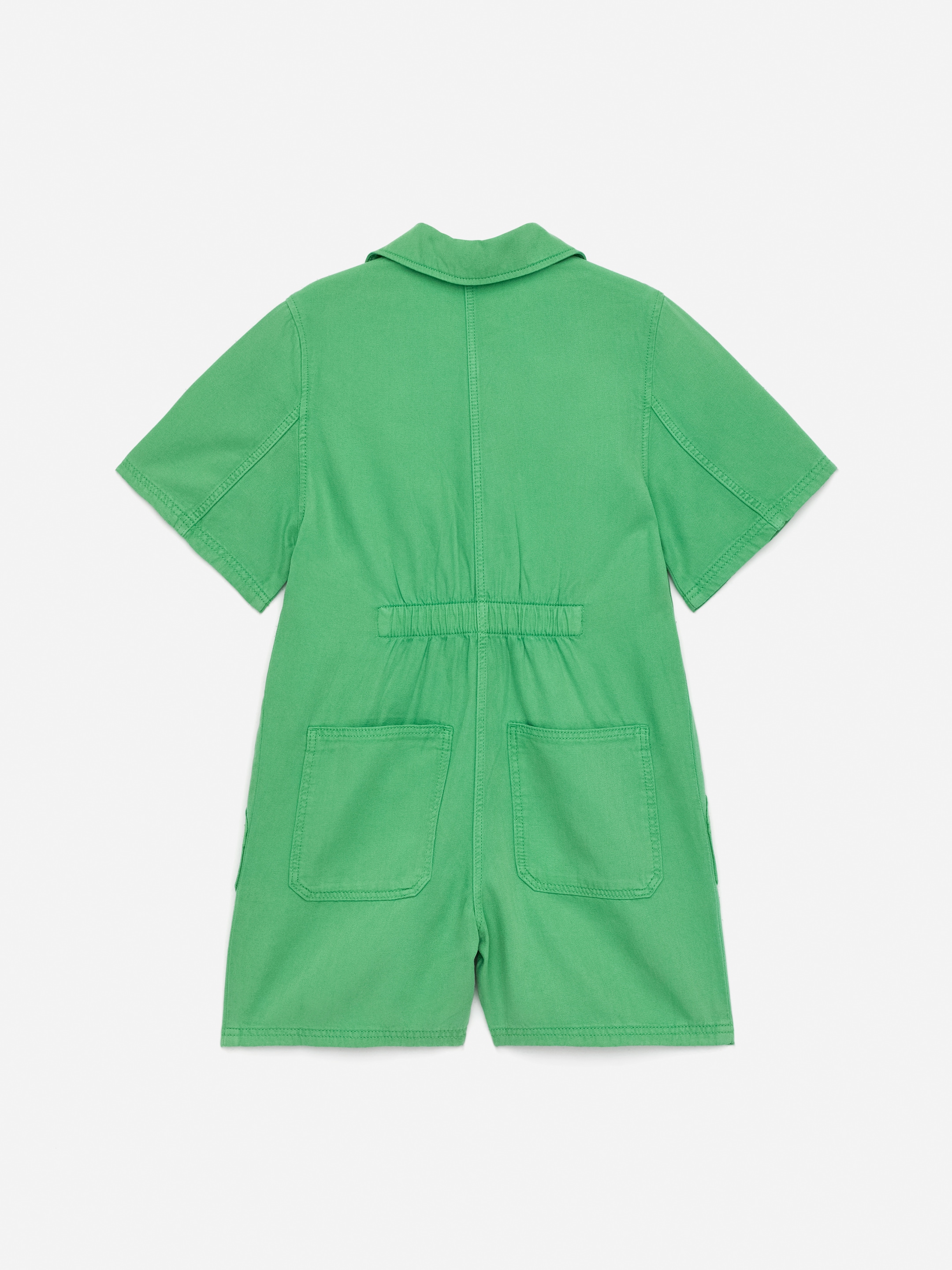 Visa större bild: Kortärmad jumpsuit - Grön - BARN | H&M SE 2