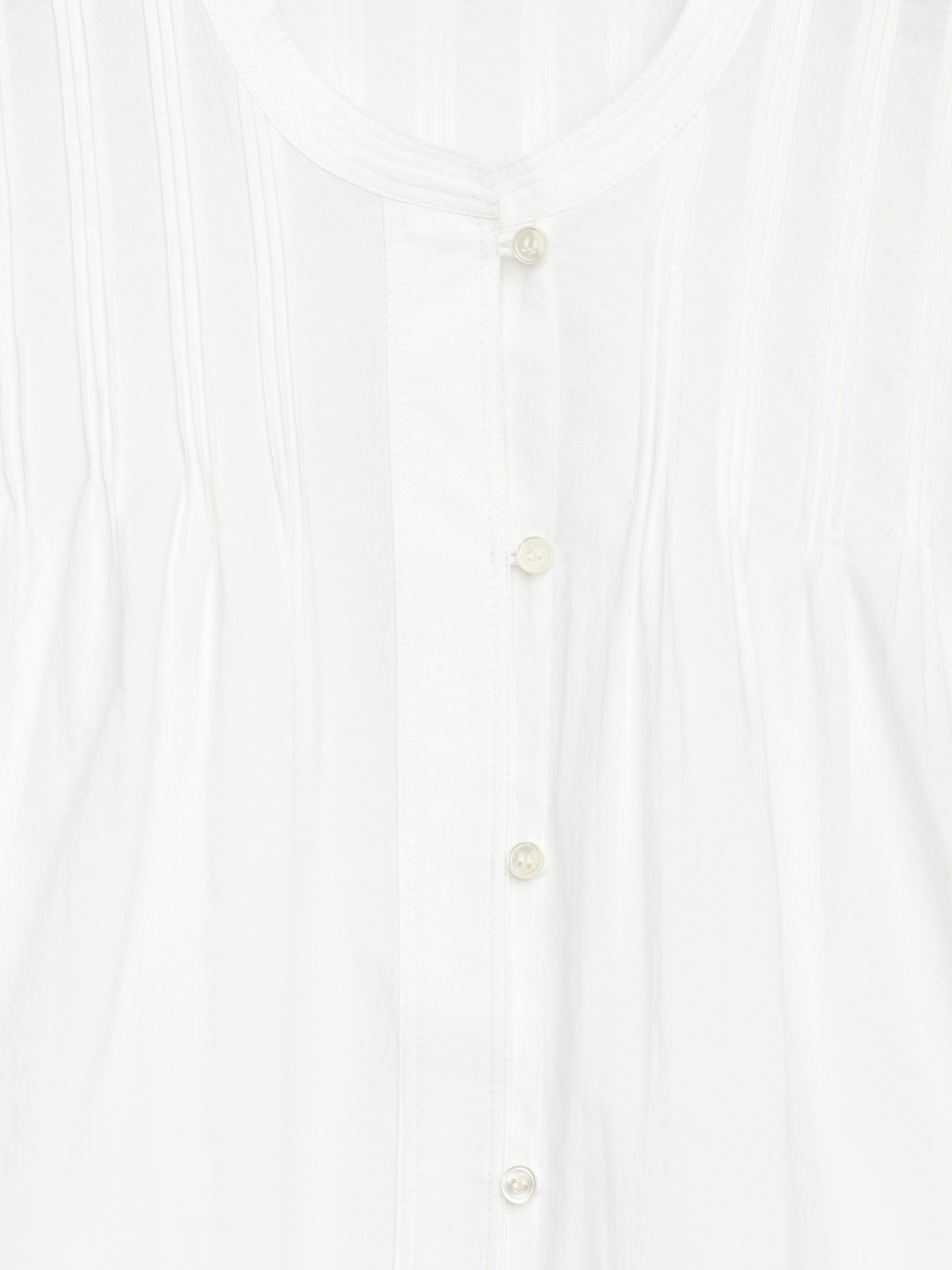 Pintuck Blouse - White - Regular fit - Women - StillMedia/DescriptiveDetail - 2