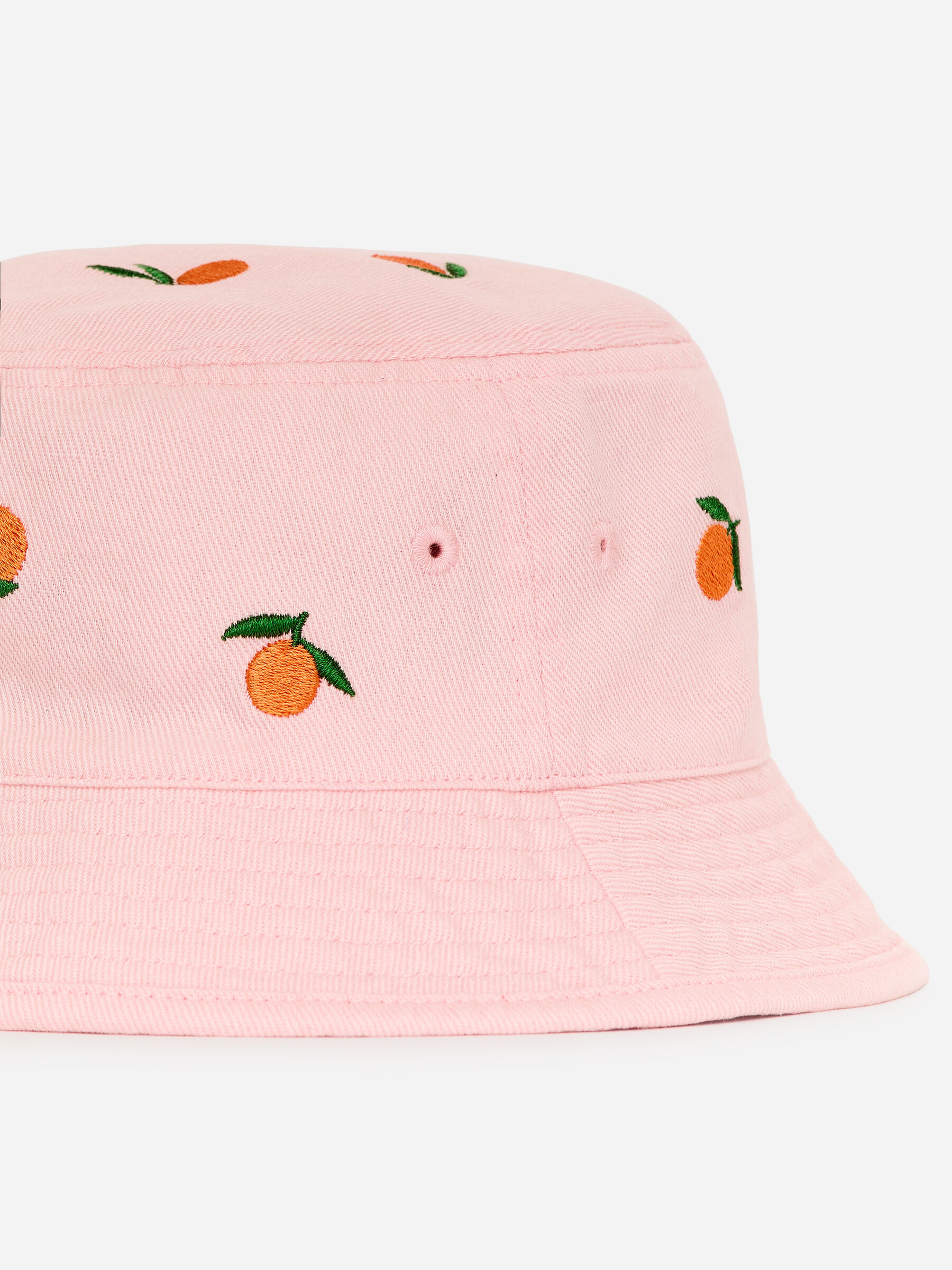 Embroidered Bucket Hat - Pink/Oranges - Children - StillMedia/DescriptiveDetail - 2