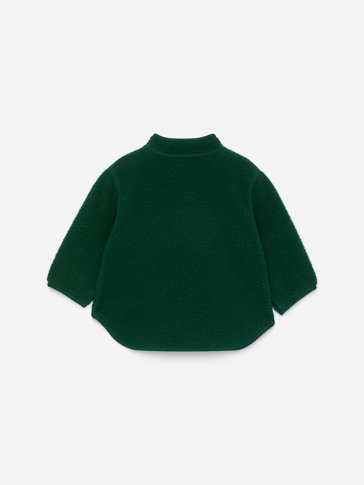 Veste polaire - Vert foncé/Rouge vif - 3