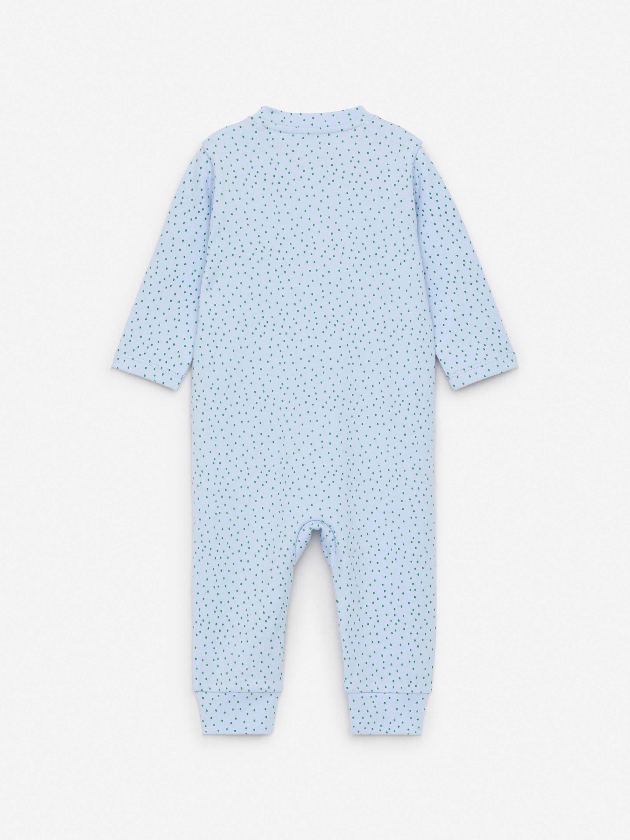Visualizza immagine più grande: Pigiama intero - Azzurro/Pois verdi - BAMBINO | H&M IT 2