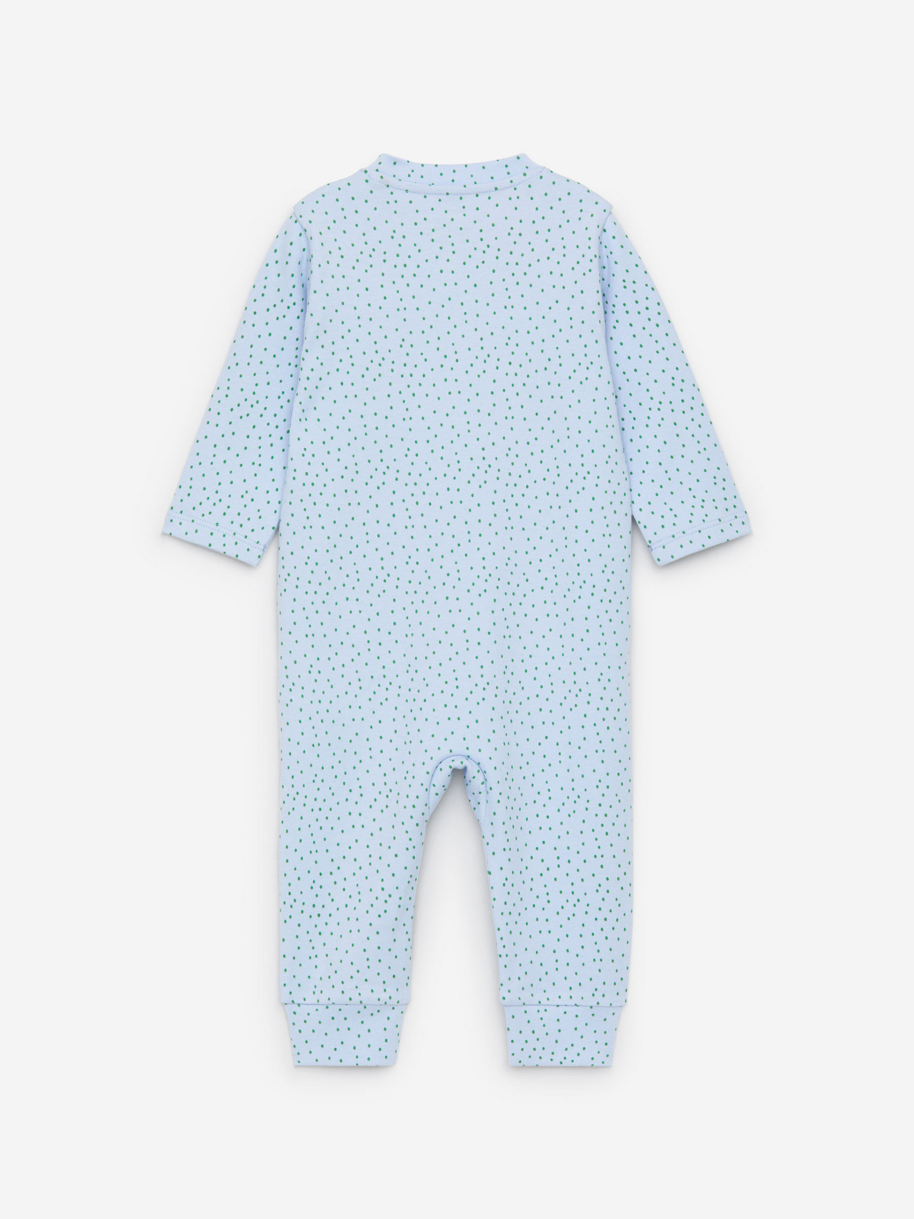 All-In-One Pyjama - Light Blue/Green Dots - Regular fit - Children - StillMedia/DescriptiveStillLife - 2