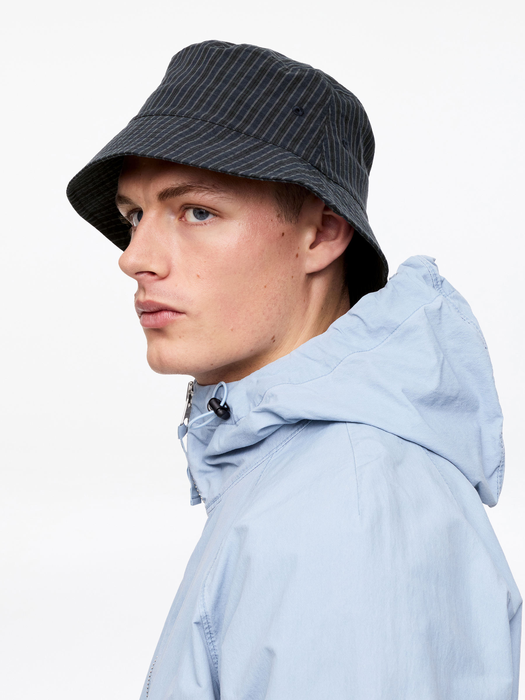 Kapelusz typu bucket hat w kratkę - Czarny/krata - Men - StillMedia/Lookbook - 3