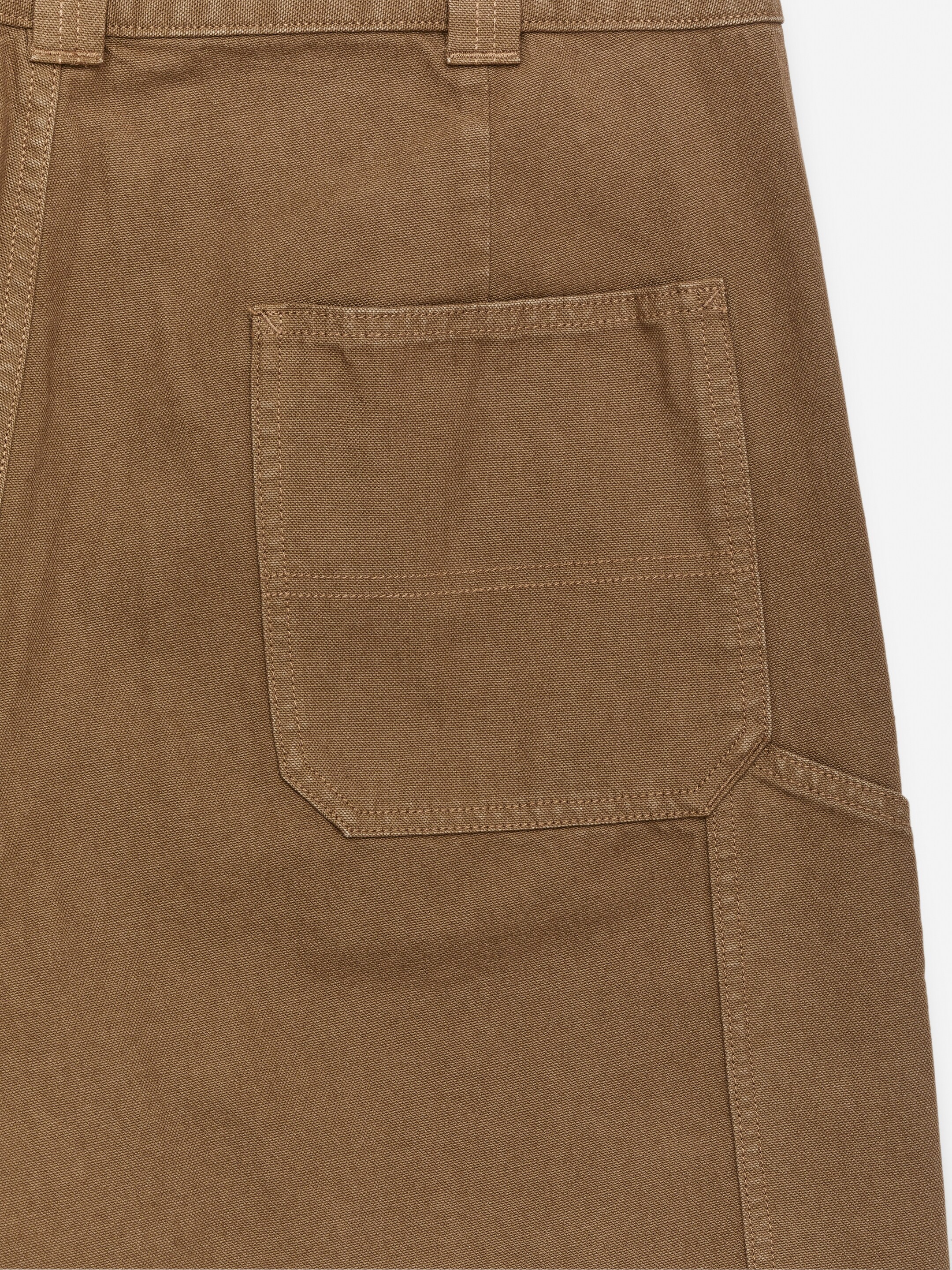 Vezi imaginea mai mare: Pantaloni de lucru cu croială largă - Maro - BĂRBAŢI | H&M RO 6