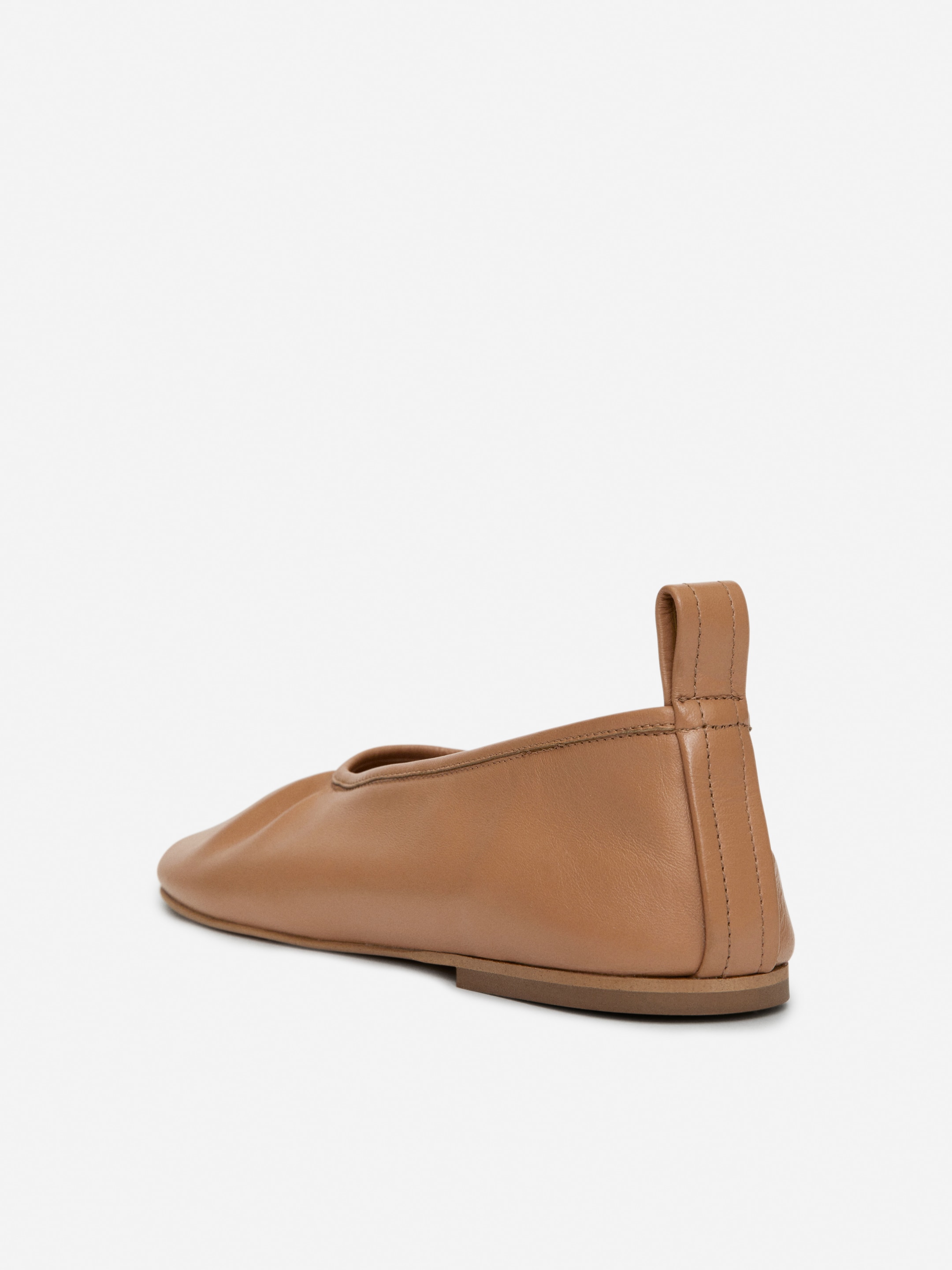 Visualizza immagine più grande: Ballerine in pelle - Marrone - DONNA | H&M IT 3