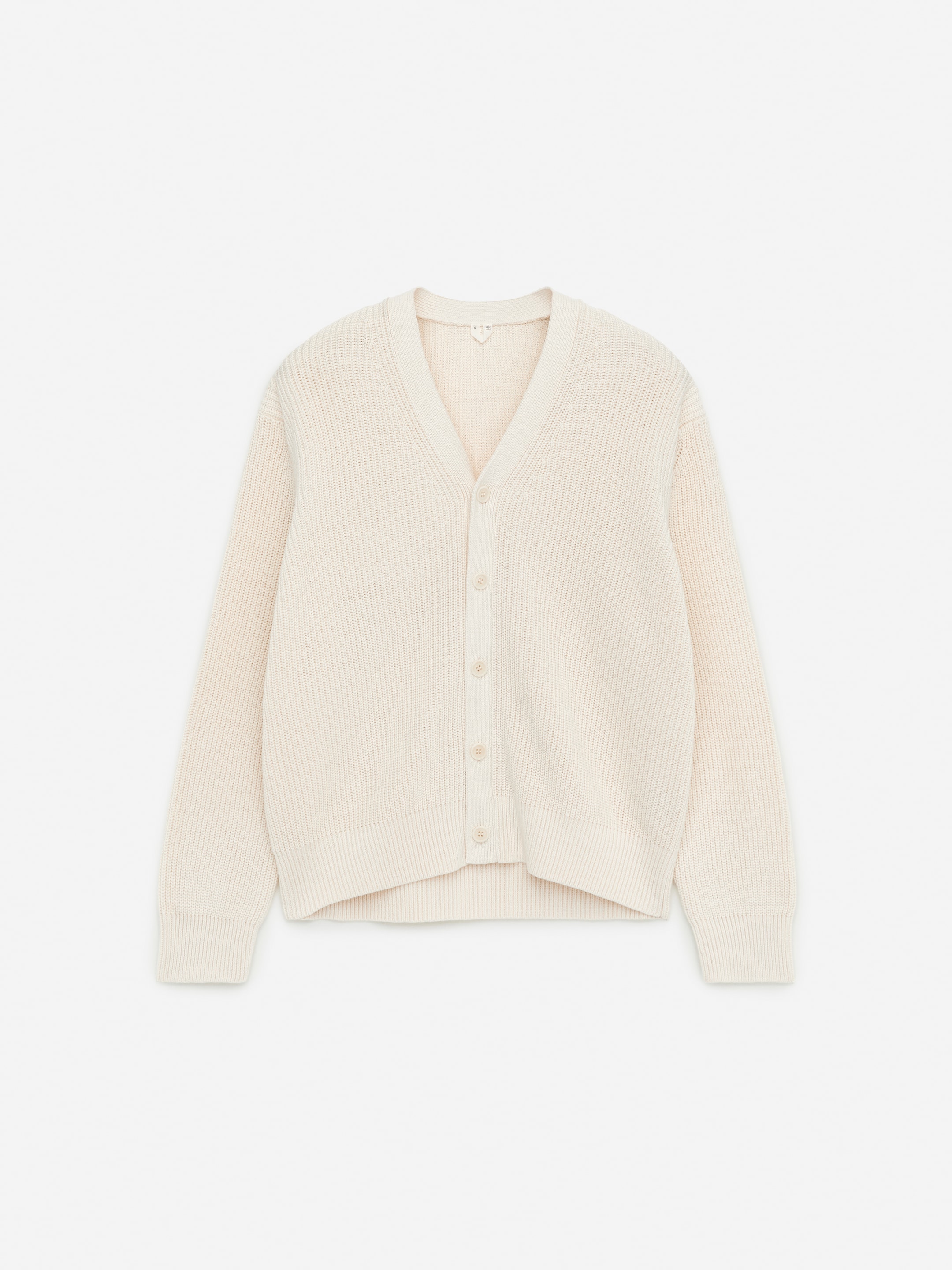 Visualizza immagine più grande: Cardigan in misto lino - Bianco sporco - UOMO | H&M IT 5