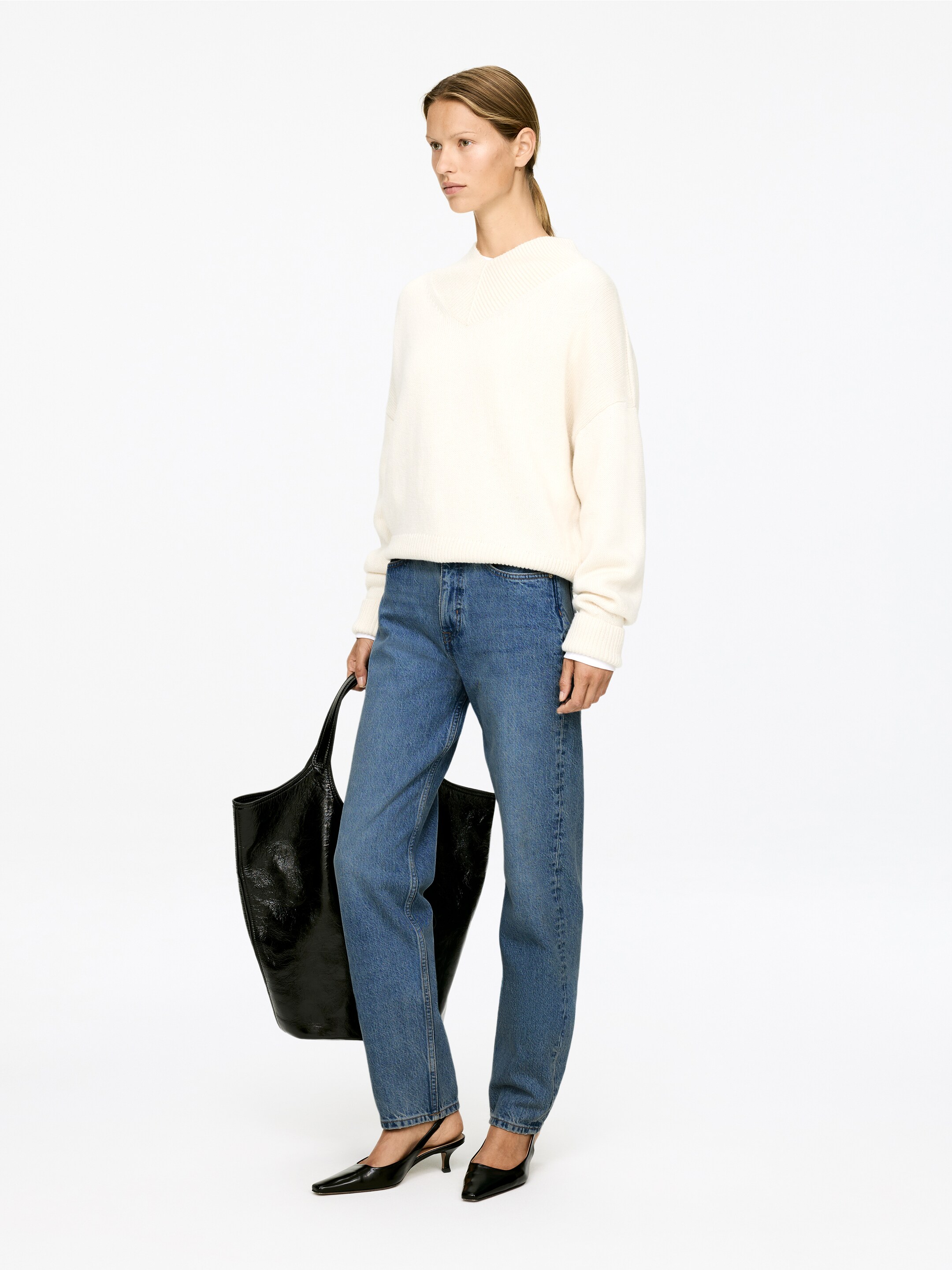 Agrandir l'image: Jean fuselé VIOLET - Bleu moyen - FEMME | H&M CH 4