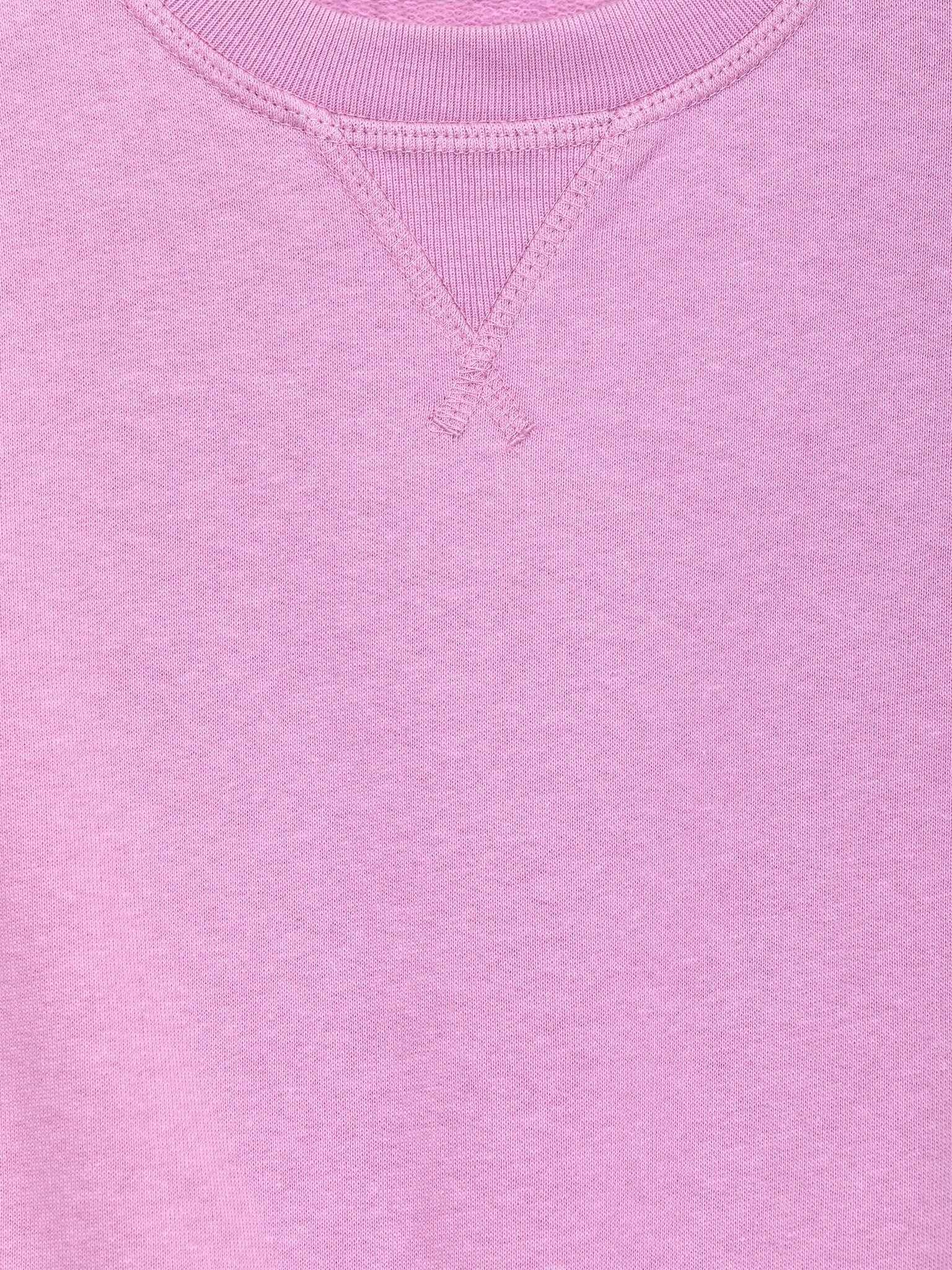 Sweat en tissu éponge - Rose lilas/Bleu ciel/Orange/Vert foncé/Bleu foncé/Couleur baie/Gris chiné - 3