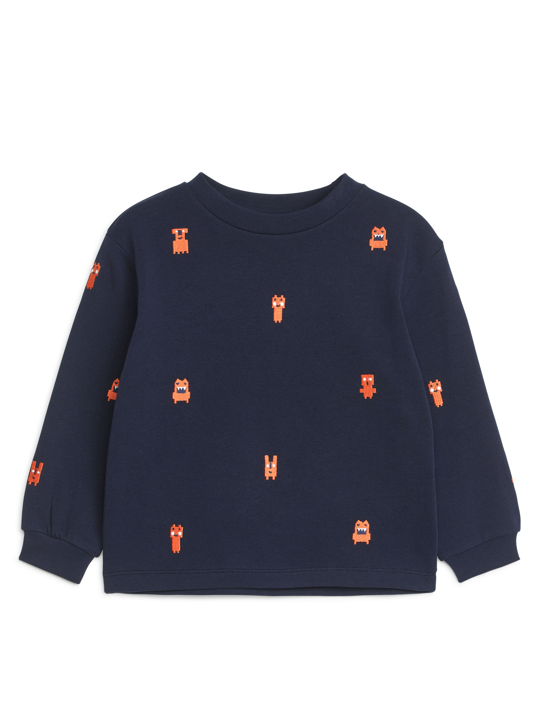 Sweatshirt mit Stickerei - Dunkelblau - Regular Fit - Kinder - StillMedia/DescriptiveStillLife - 3