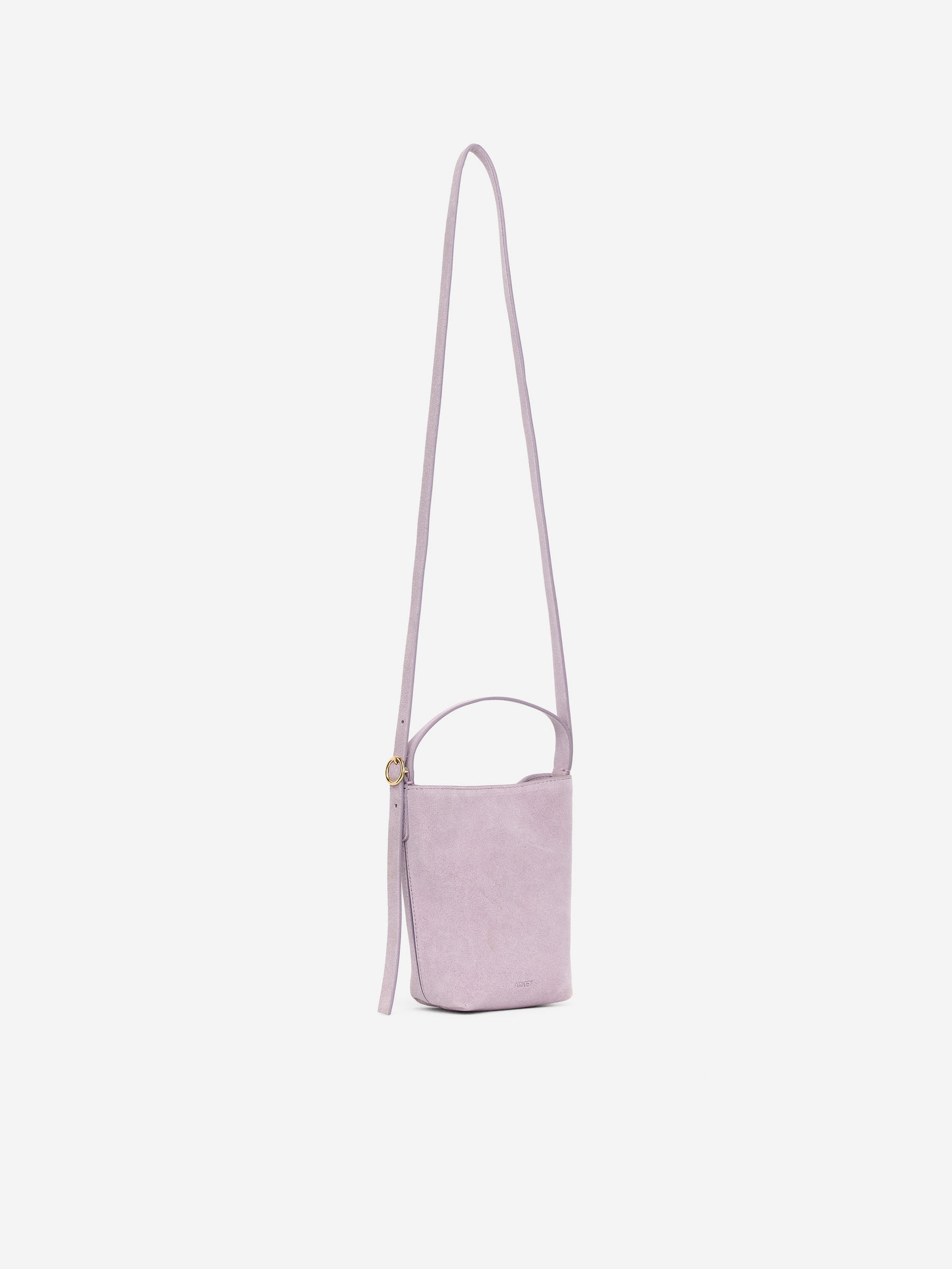 Suede Crossbody Bag - Lilac - Women - StillMedia/DescriptiveStillLife - 1