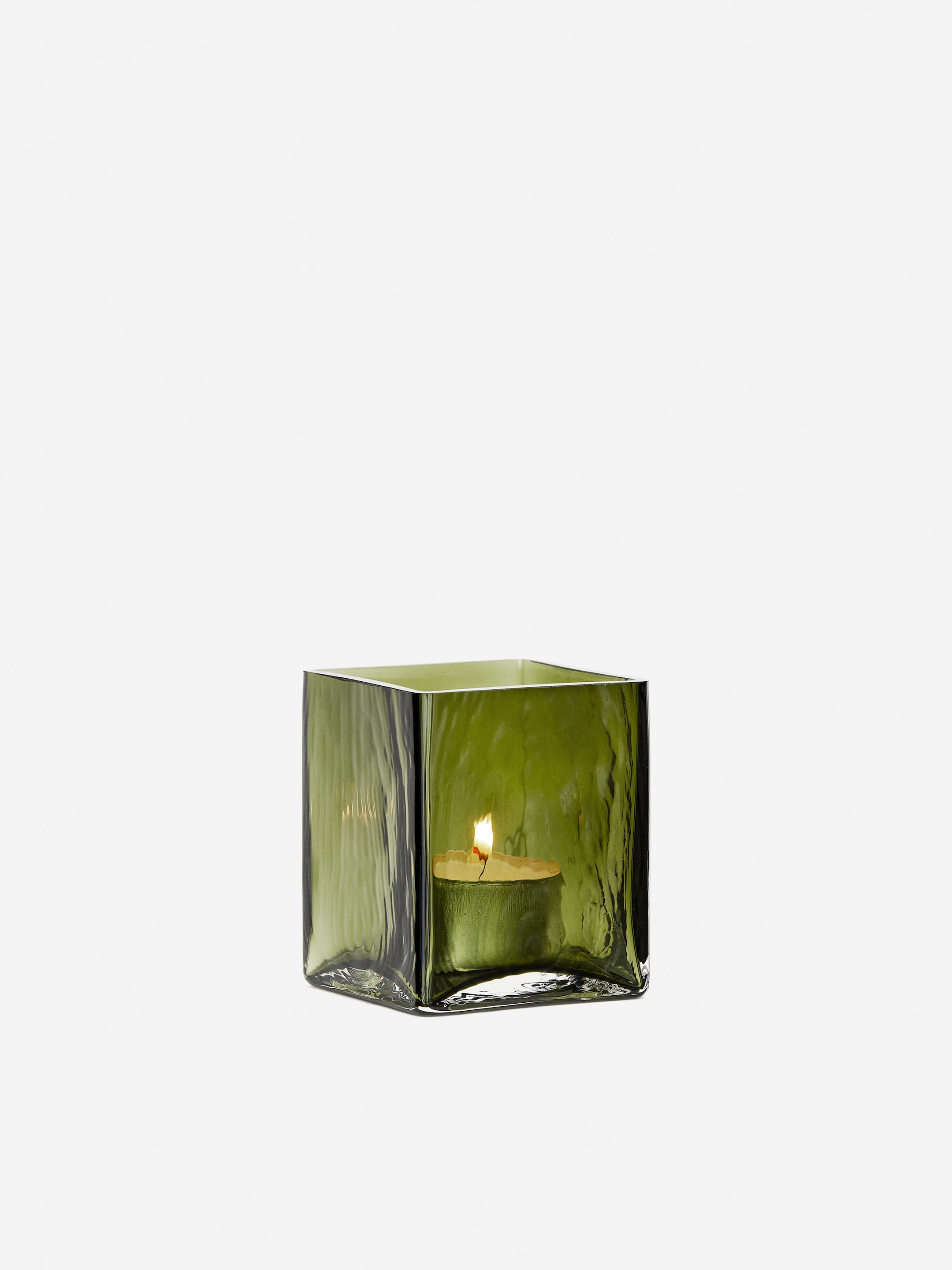 Värmeljushållare i glas - Grön - Homeware - StillMedia/DescriptiveDetail - 2