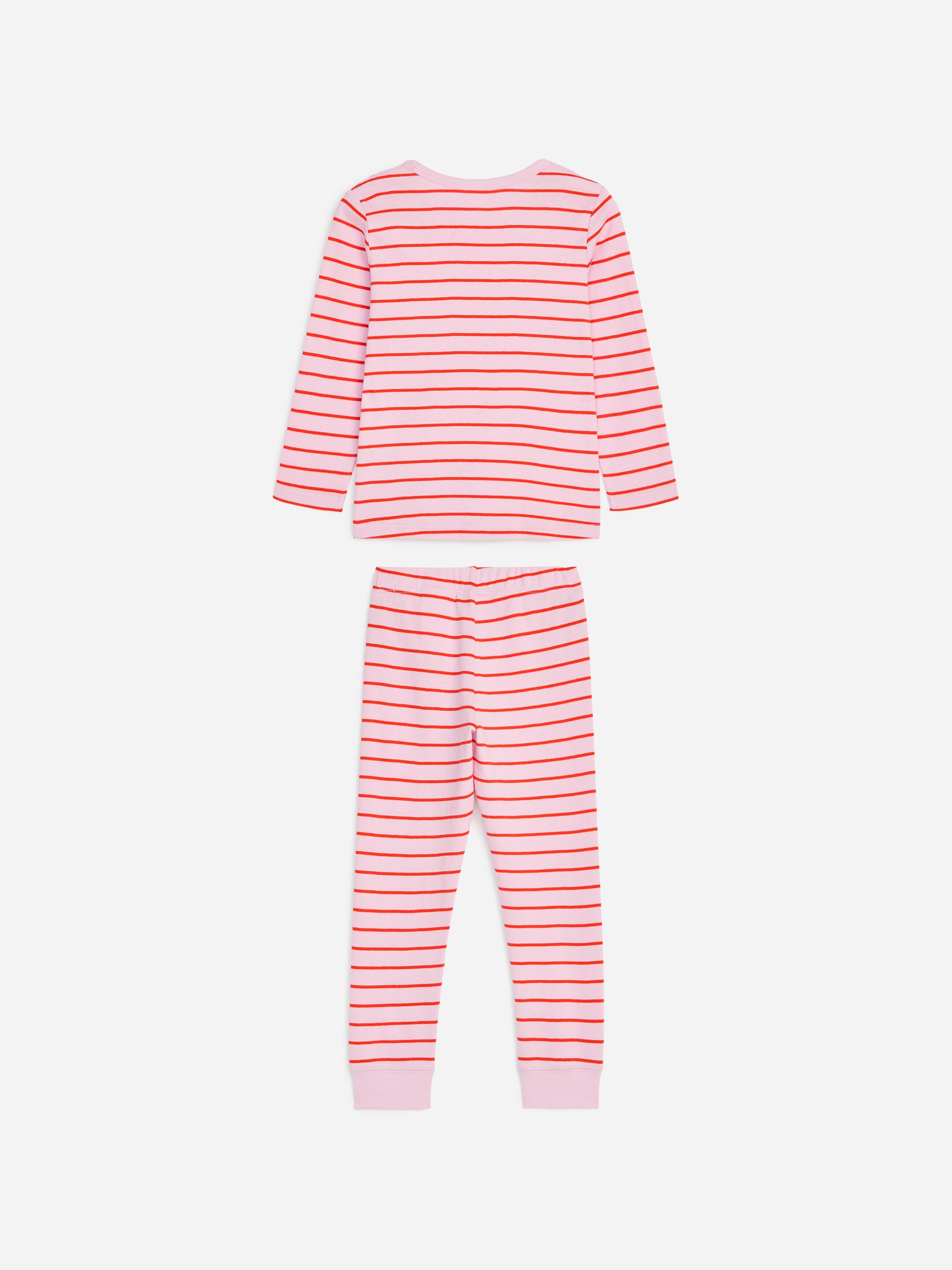 Jersey Pyjama Set - Pink/Red - Regular fit - Children - StillMedia/DescriptiveStillLife - 1