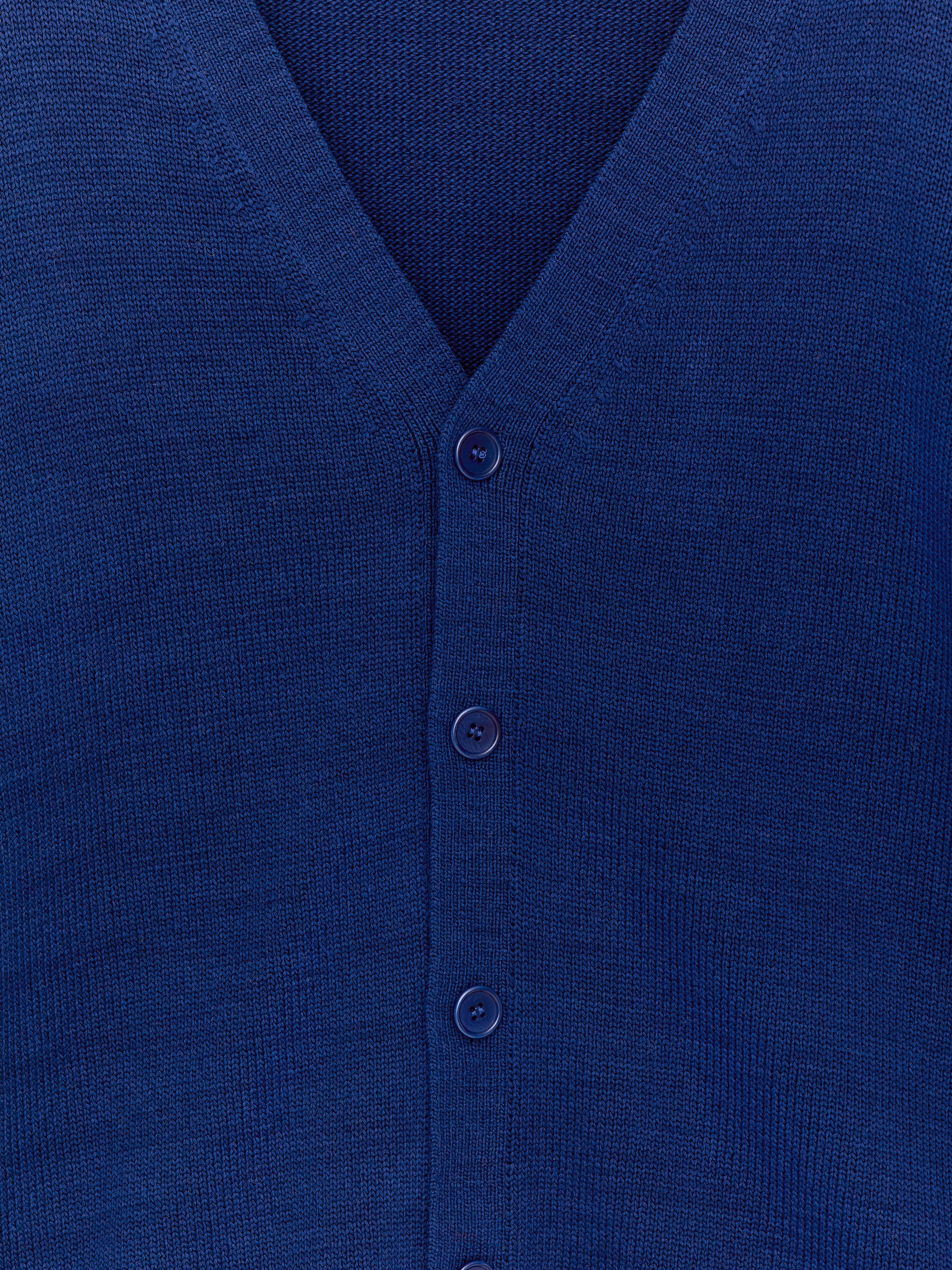 Strickjacke aus Baumwolle - Dunkelblau - Loose Fit - Men - StillMedia/DescriptiveDetail - 1