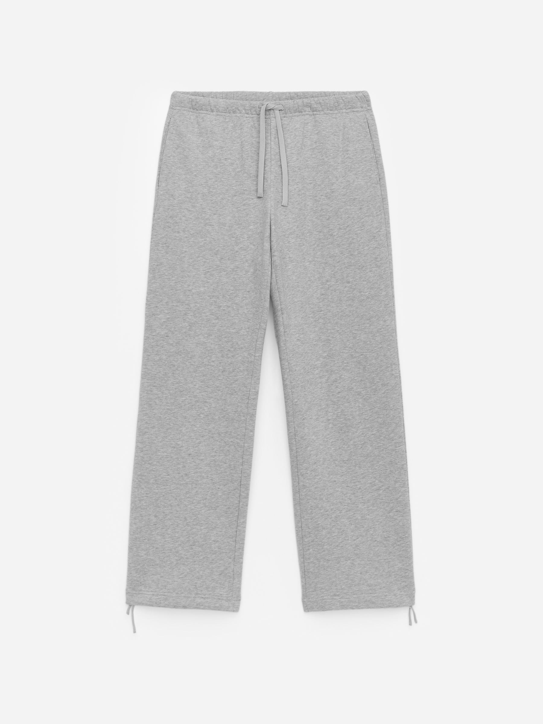 Sweatpants i bomull-#C0C3C6-17152