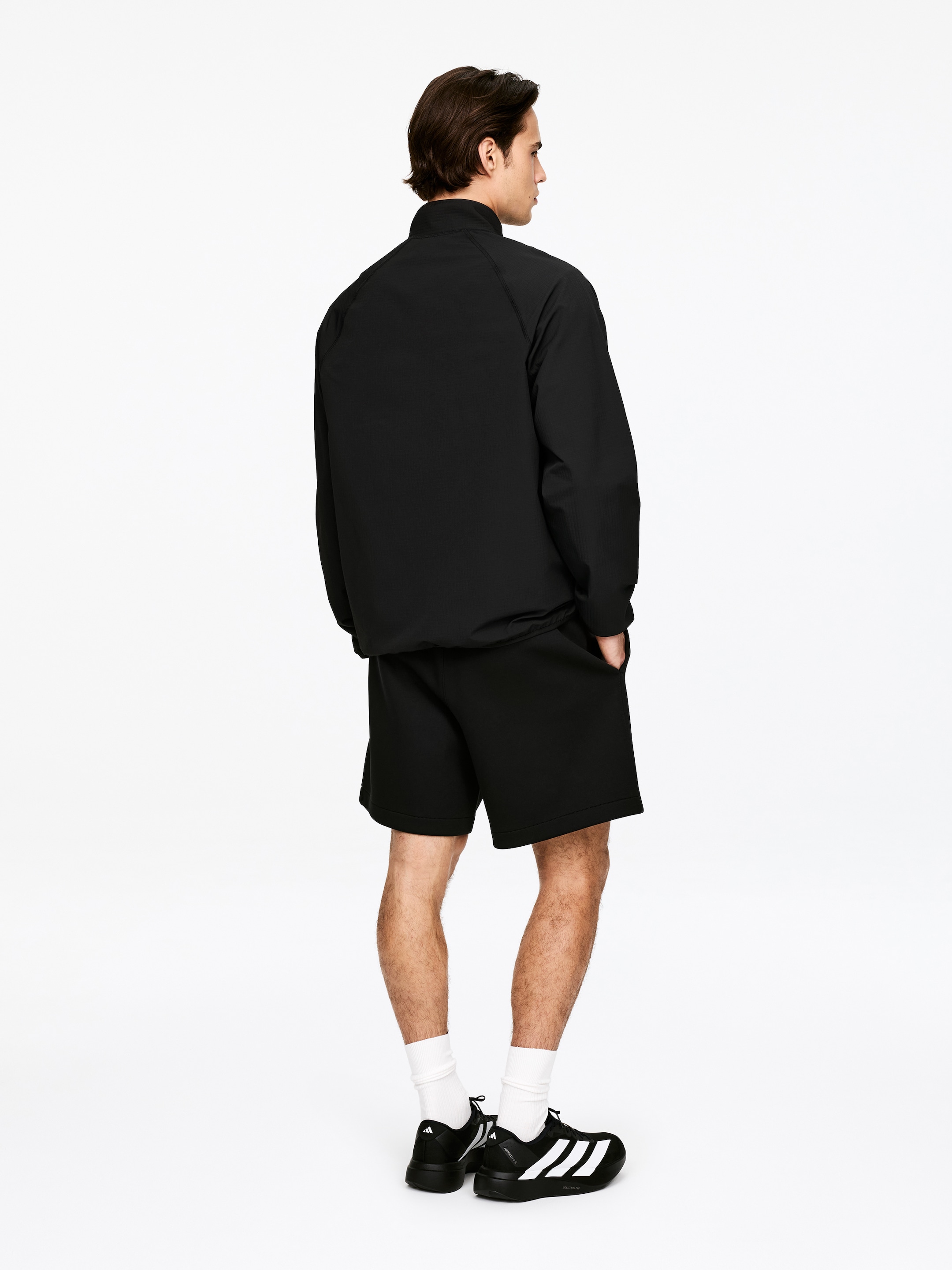 Veste en nylon | ARKET ACTIVE - Noir - Regular fit - Homme - StillMedia/Lookbook - 12