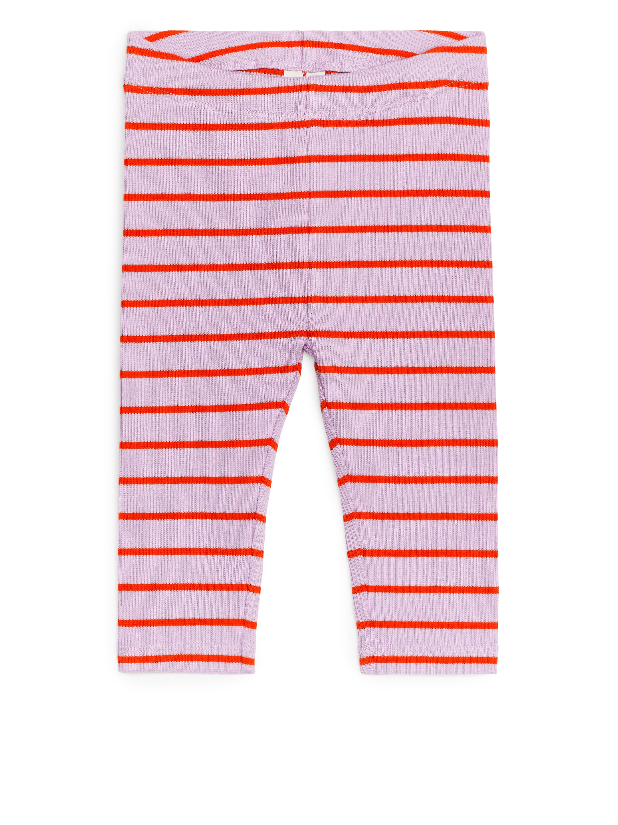 Ribbed Leggings - Lilac/Red - Slim fit - Children - StillMedia/DescriptiveStillLife - 3