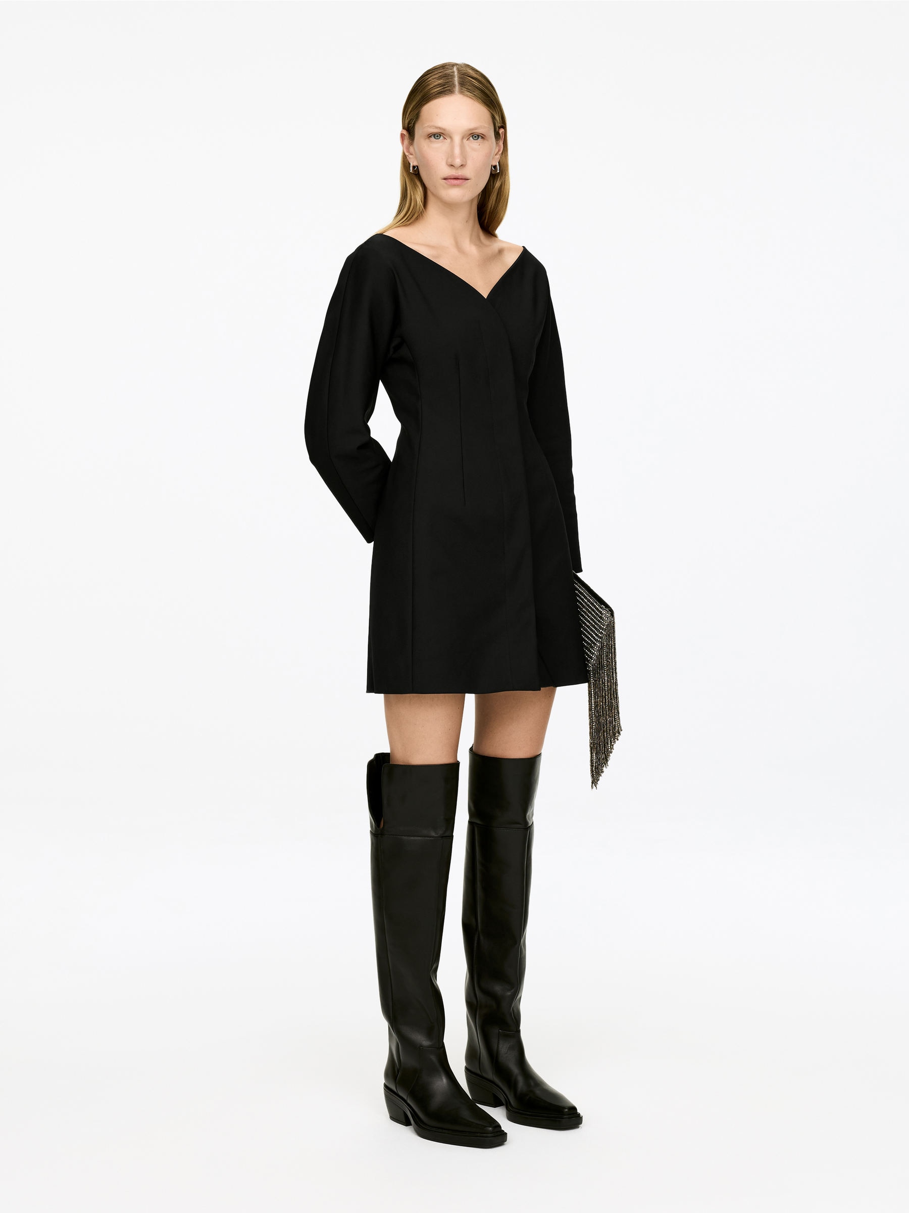 Blazer Dress - Black - Regular fit - Women - StillMedia/Lookbook - 3