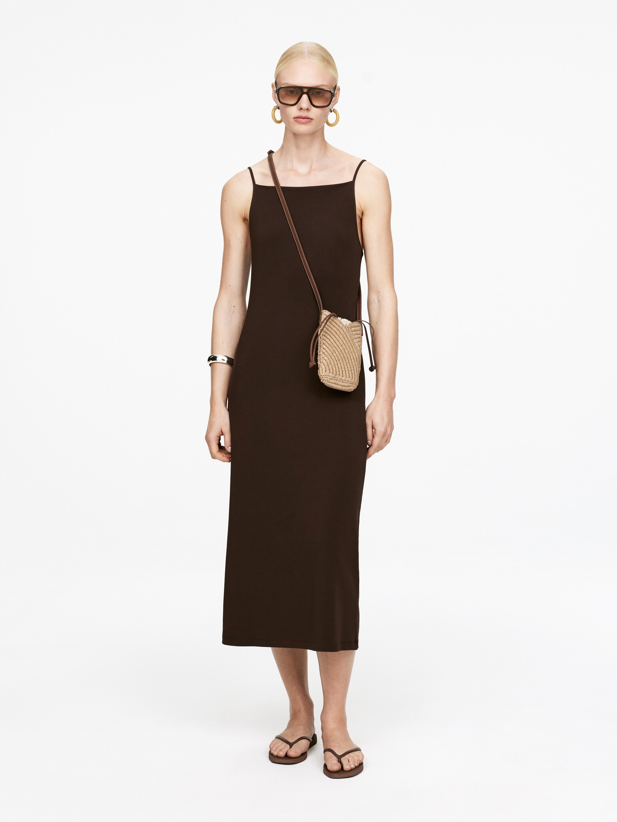 Agrandir l'image: Étui de téléphone en paille - Beige - FEMME | H&M FR 2