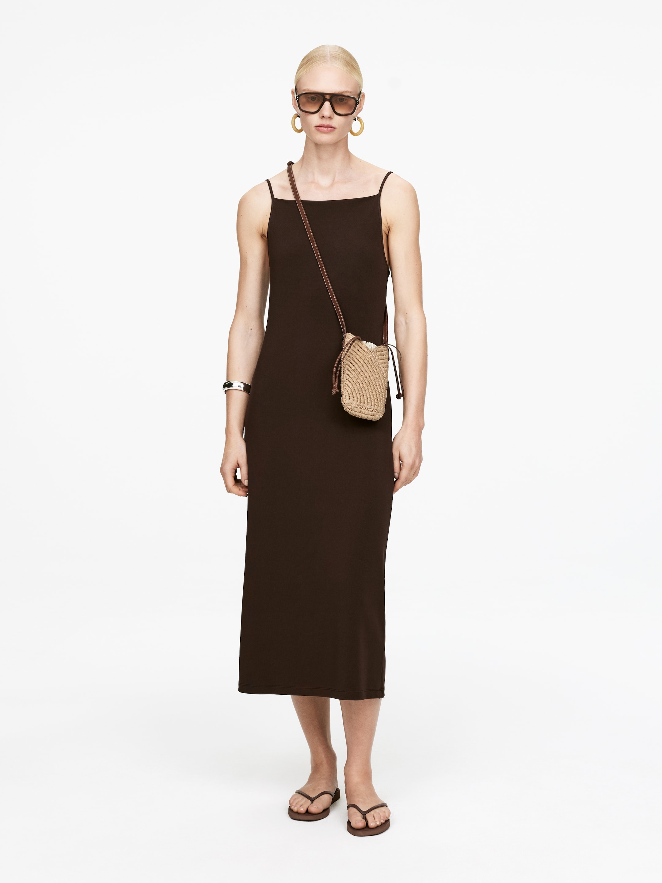 Vis større bilde: Halmtelefonveske - Beige - DAME | H&M NO 2