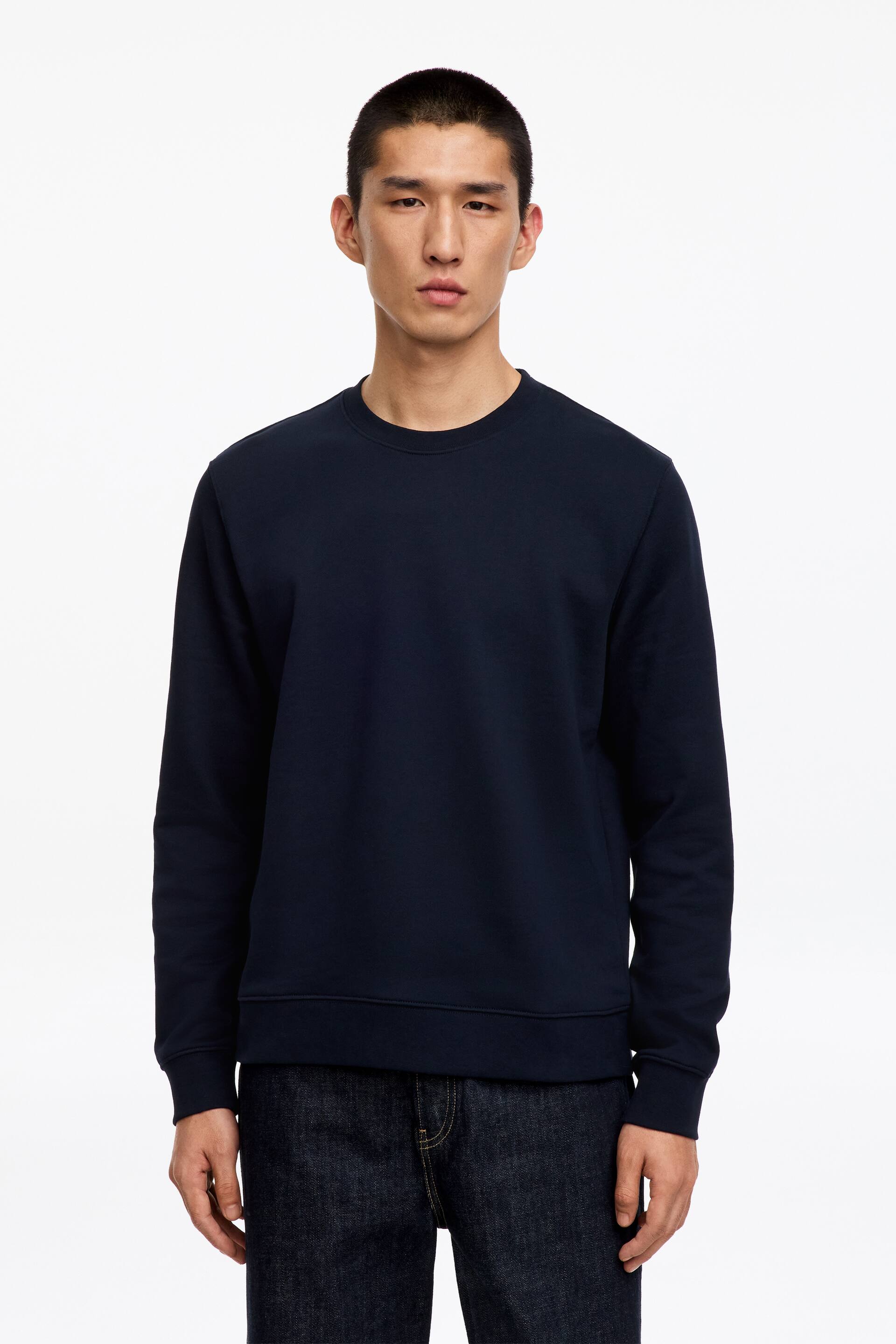 Vis større bilde: Mellomstor collegegenser - Mørkeblå - Men | H&M NO 1
