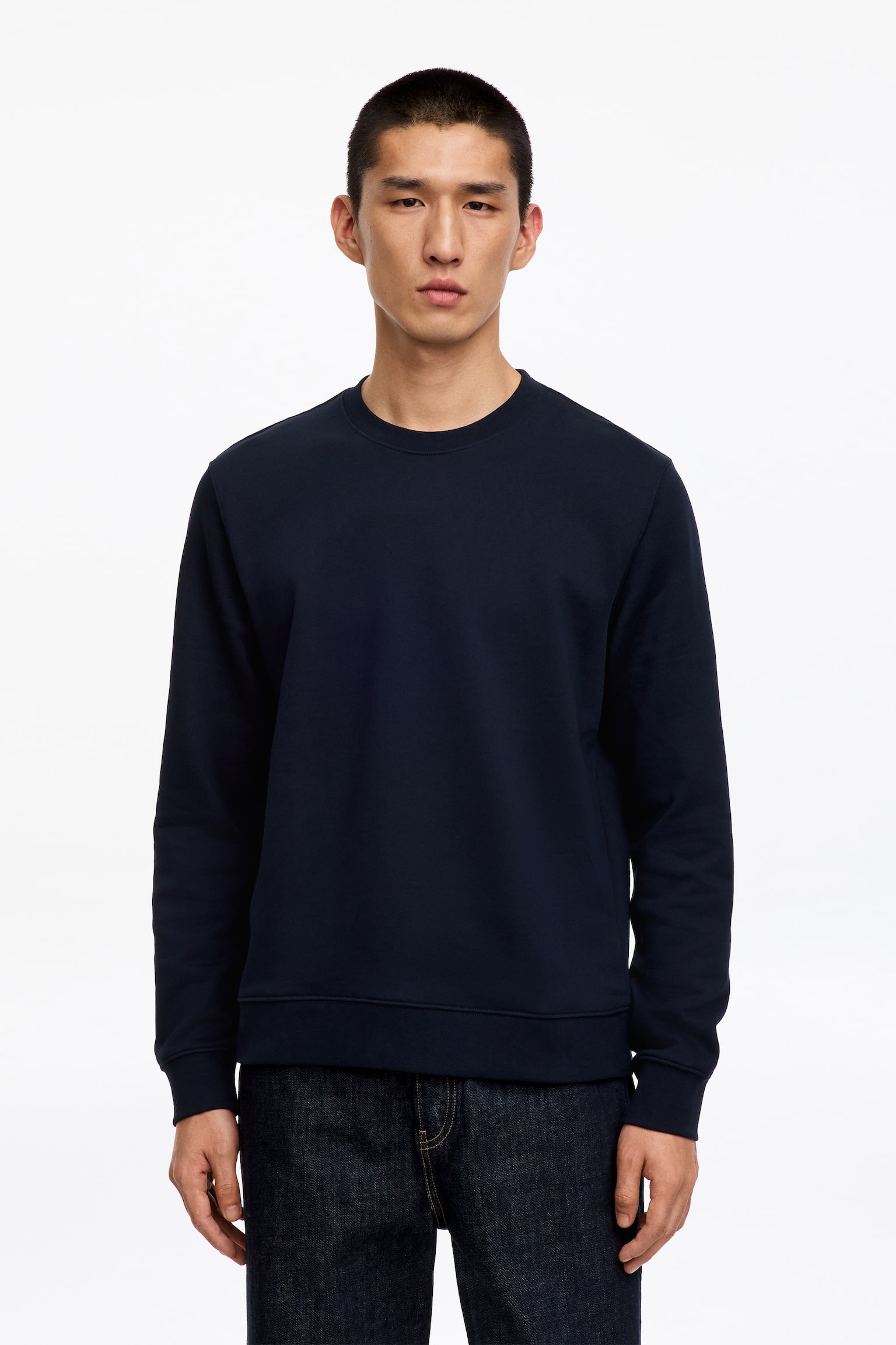 Średniej grubości bluza - Dark Blue/Przydymiony niebieski/Czarny/Szary/Ciemnoniebieski/Brązowy - 1