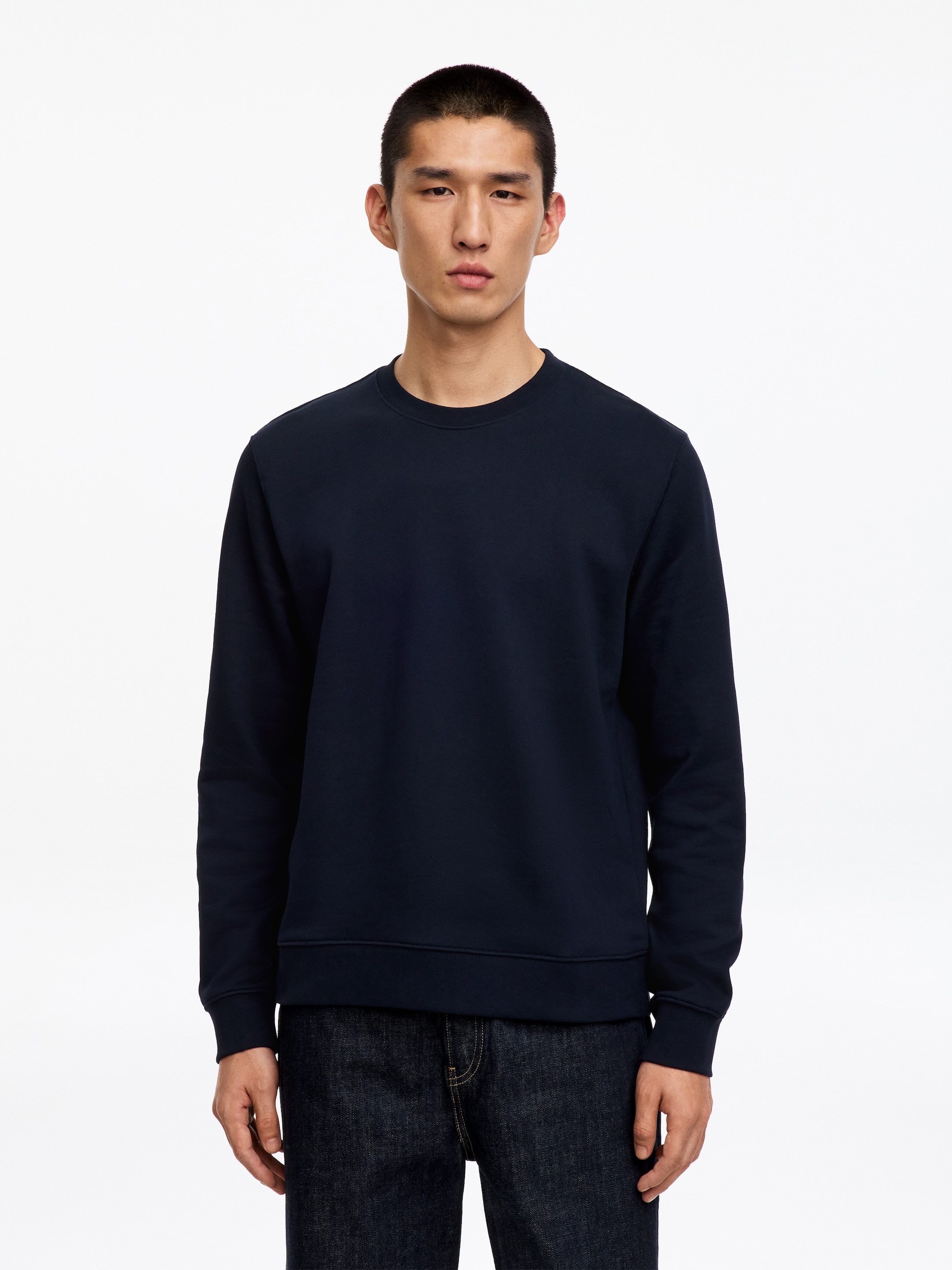 Mid-Weight Sweatshirt-Blue-14162