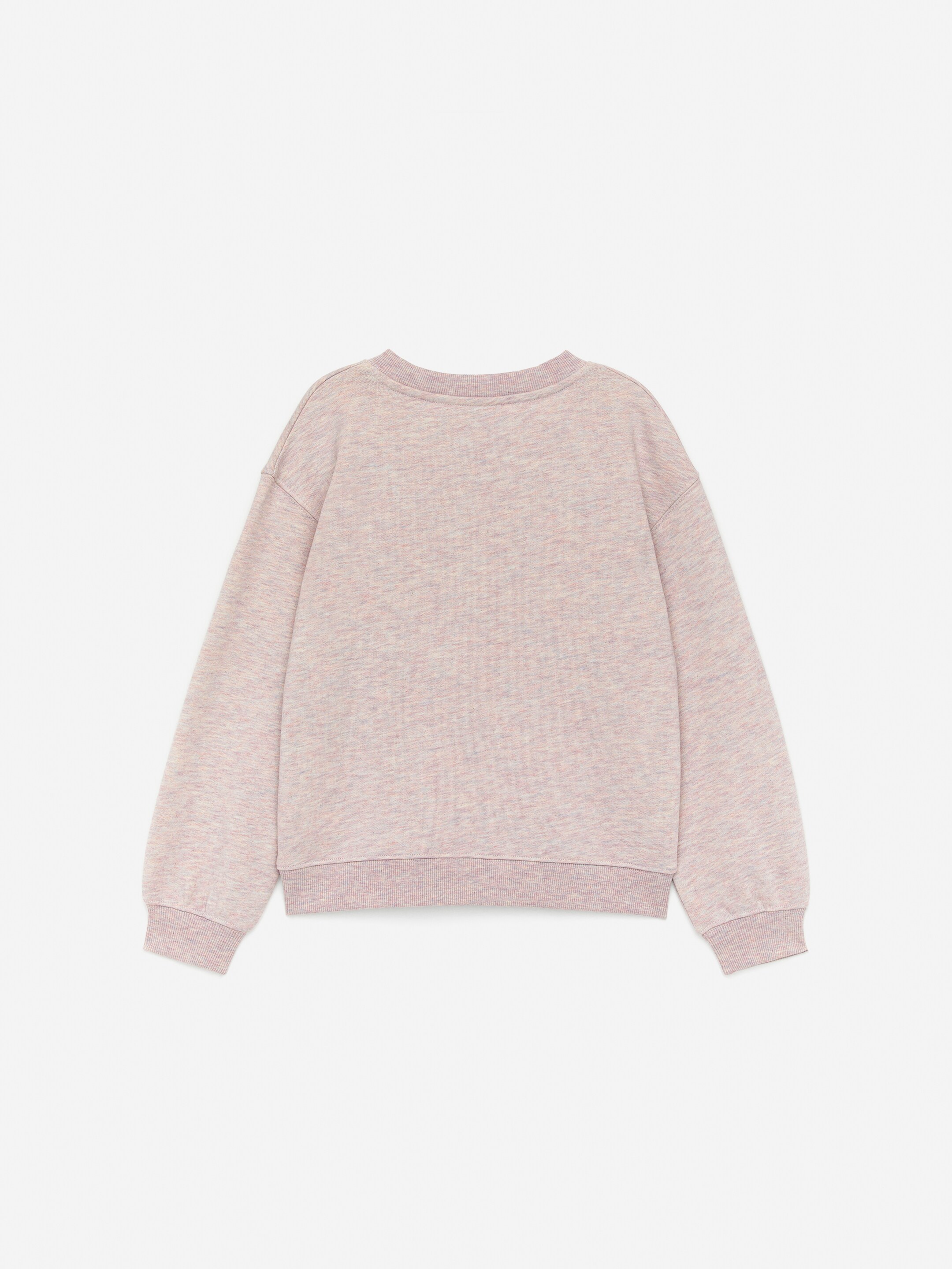 Grotere afbeelding bekijken: Embroidered Sweatshirt - Pink Melange - KINDEREN | H&M BE 2