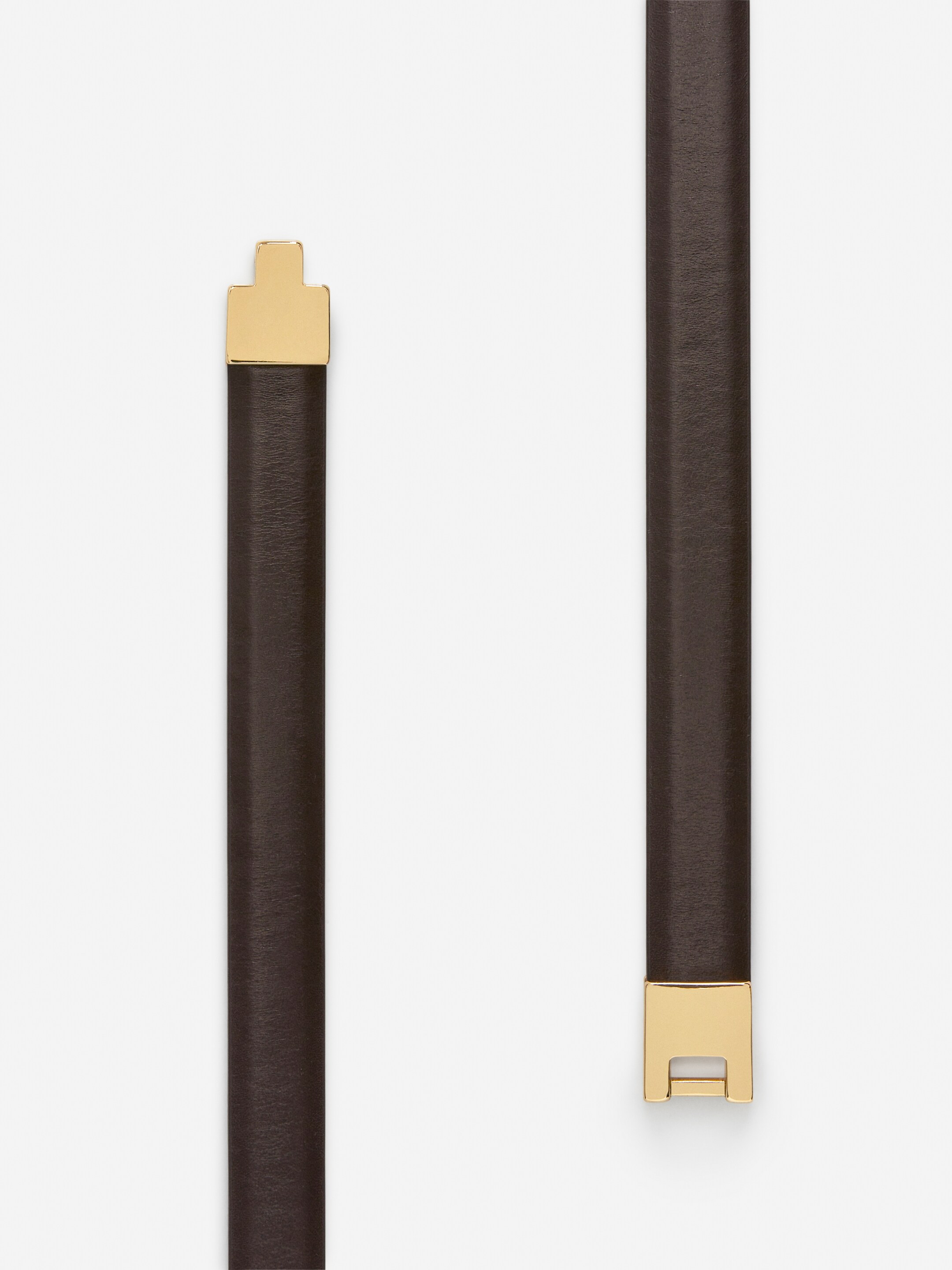 Größeres Bild anzeigen: Ledergürtel mit Schnalle  - Braun - Ladies | H&M AT 3