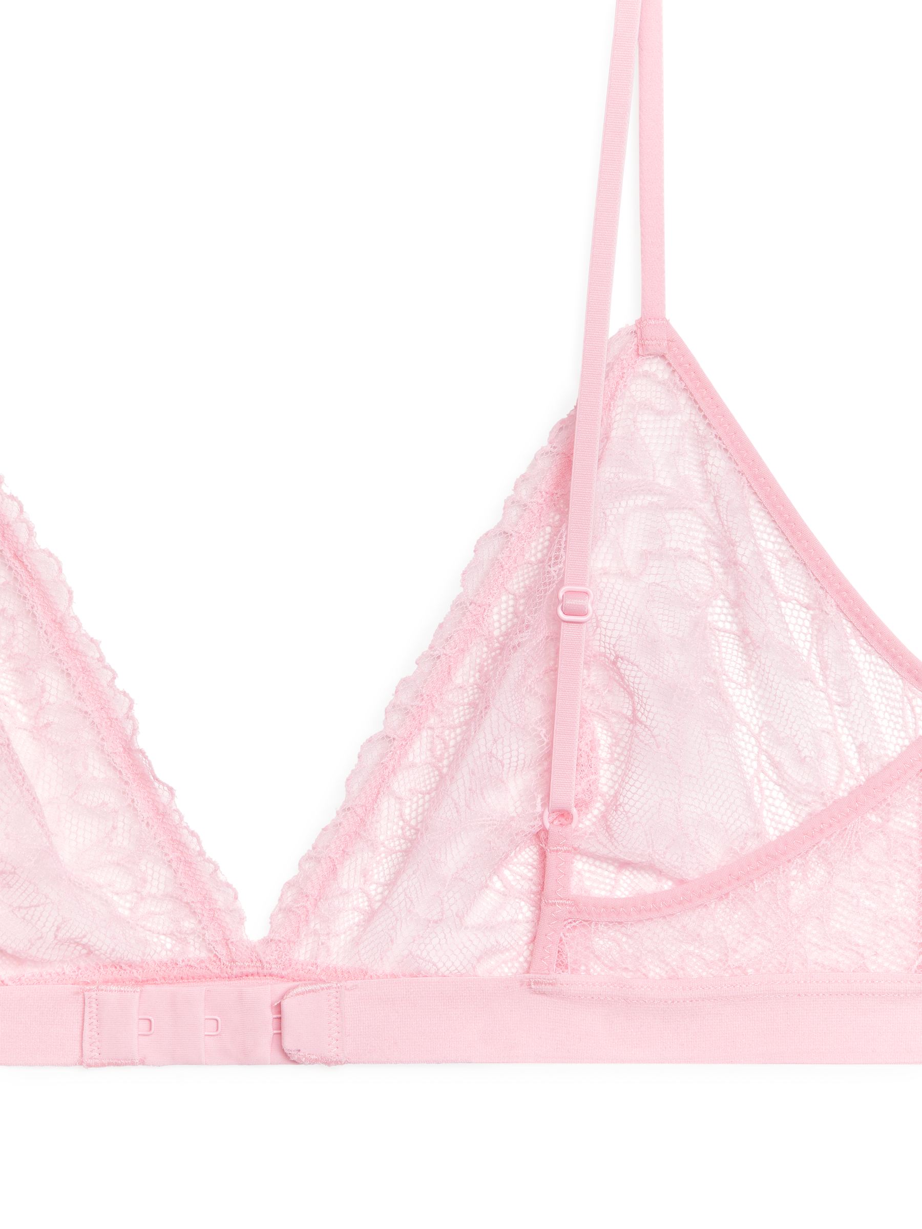 Reggiseno in pizzo trasparente - Rosa - Regular fit - Women - StillMedia/DescriptiveDetail - 1