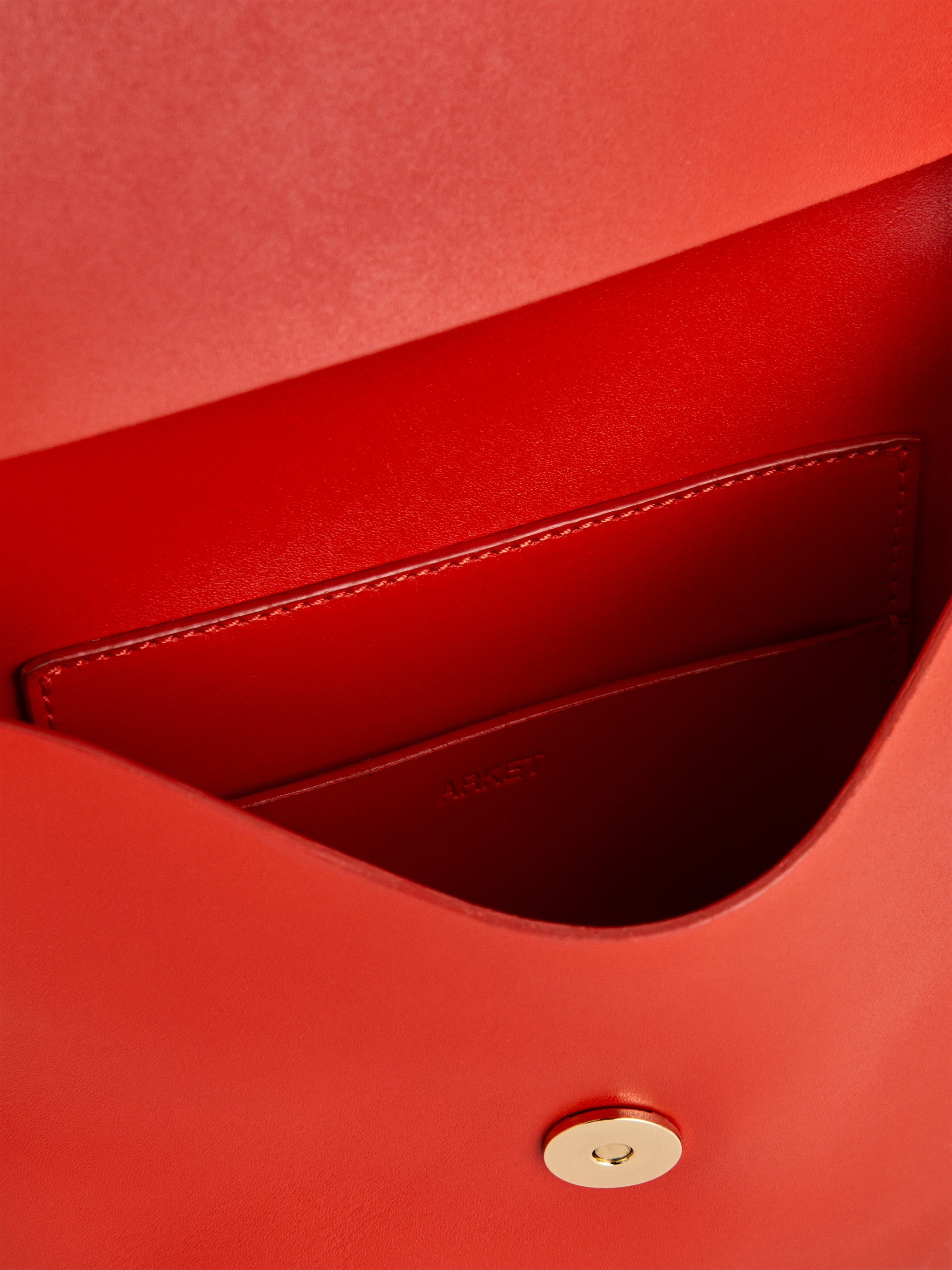 Visualizza immagine più grande: Borsa a tracolla in pelle - Rosso - DONNA | H&M IT 4