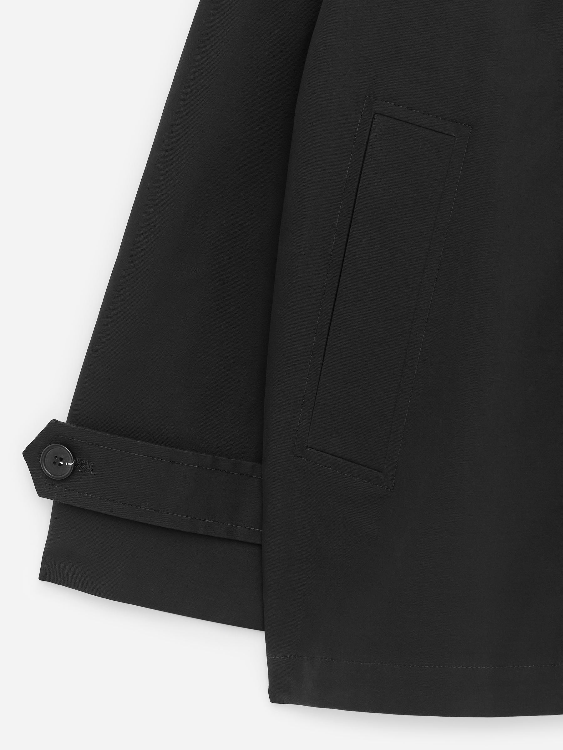 Corduroy-Collar Jacket - Black - Loose fit - Women - StillMedia/DescriptiveDetail - 1